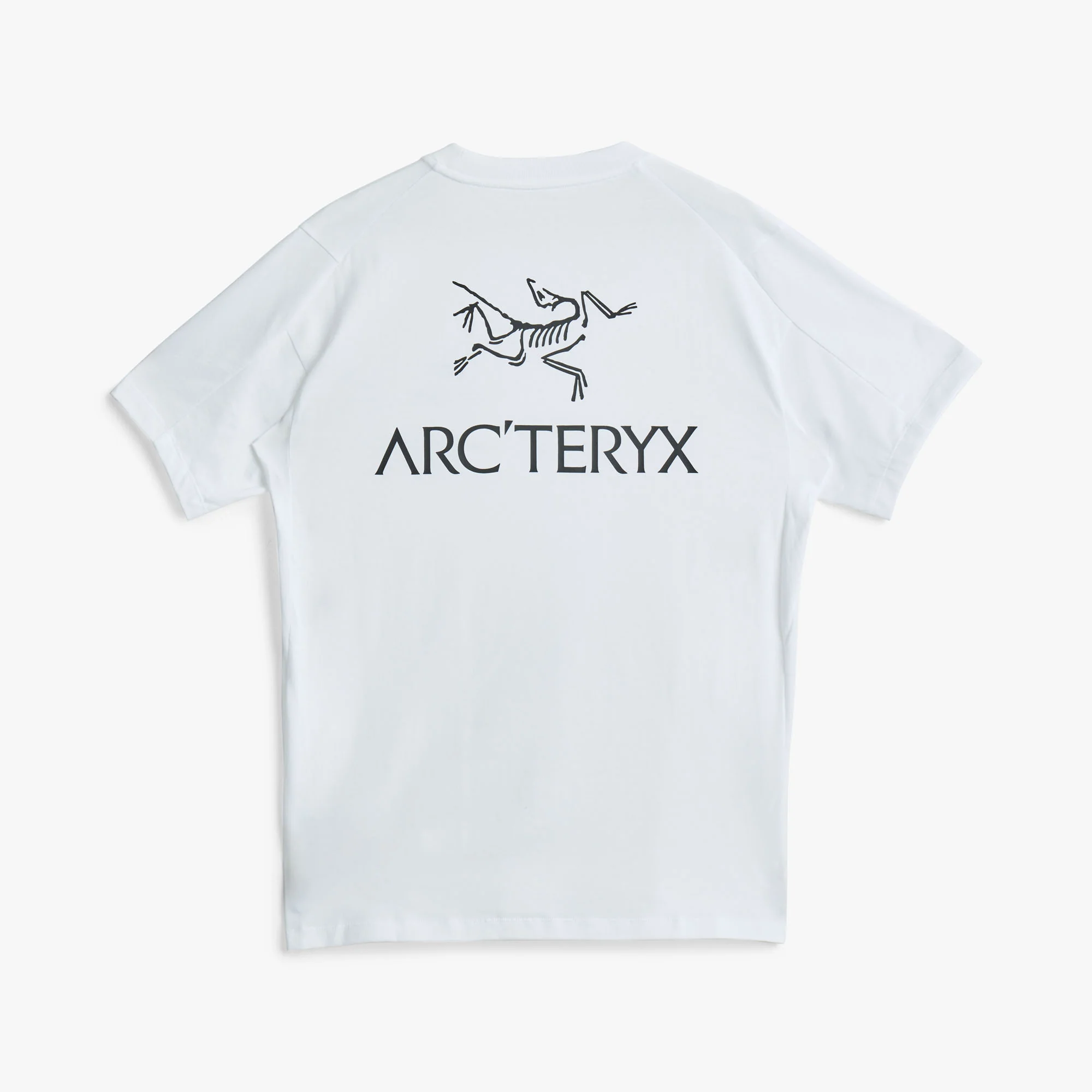 Arc'teryx Kragg SL Bird Word T-Shirt White Light / Black - Image 8