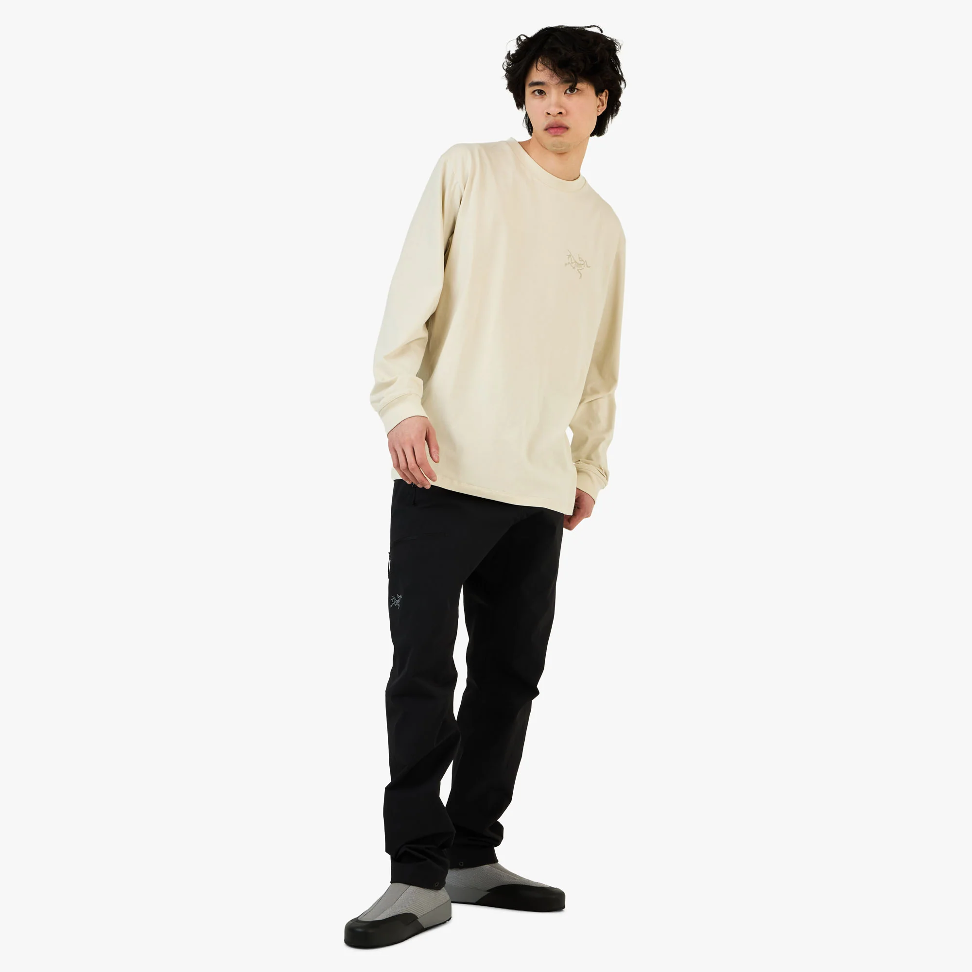 Arc'teryx Kragg SL Cotton LS / Sea Salt - Image 6
