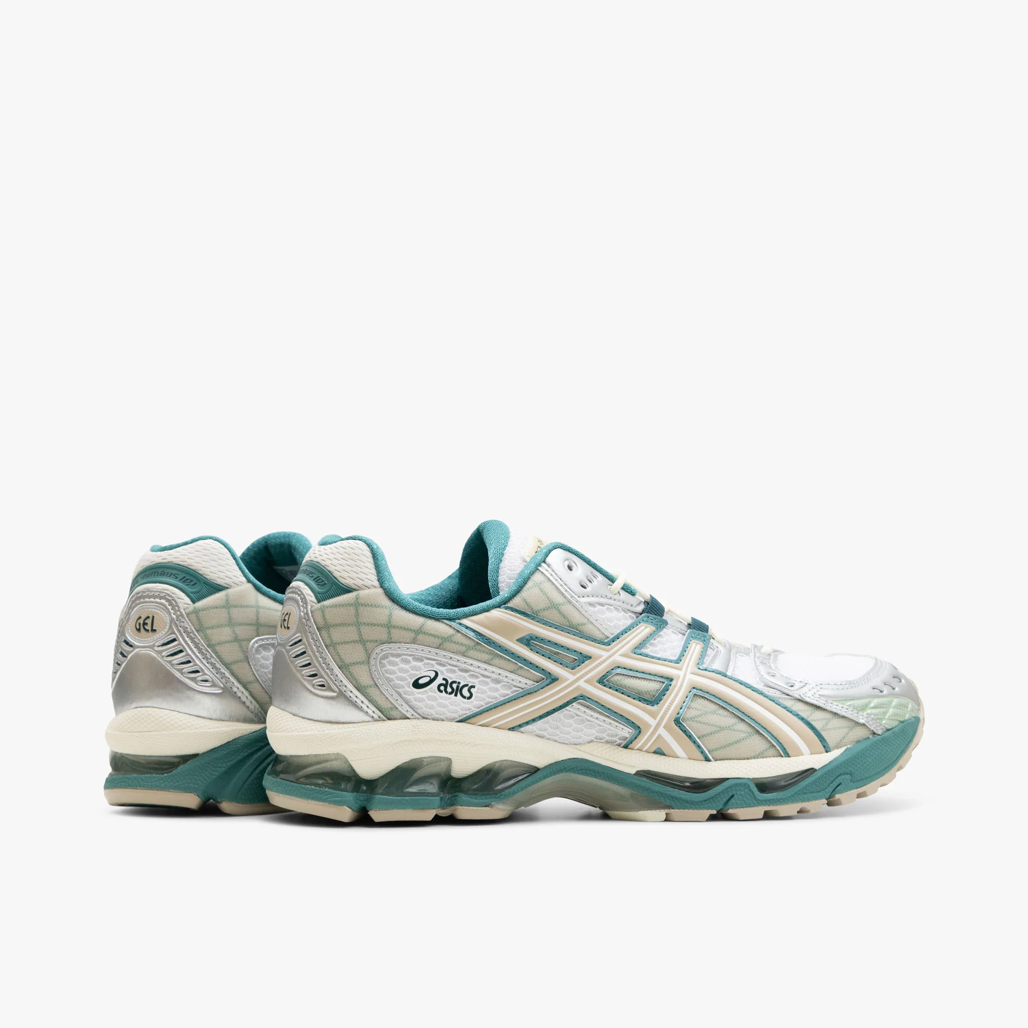 ASICS GEL-Nimbus 10.1 White / Rainy Lake - Image 4