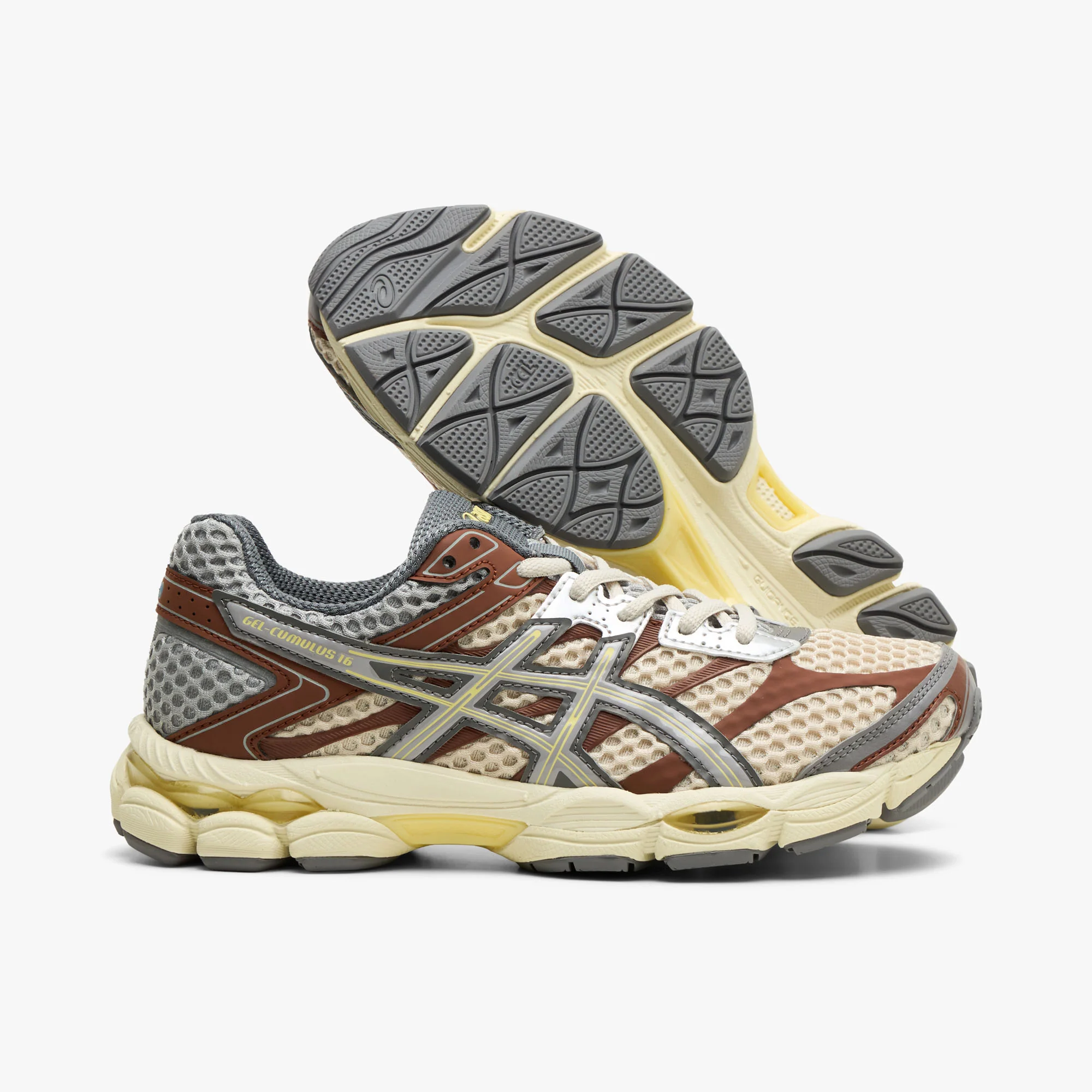 ASICS x EMMI Gel-Cumulus 16 Beige / Grey - Image 2