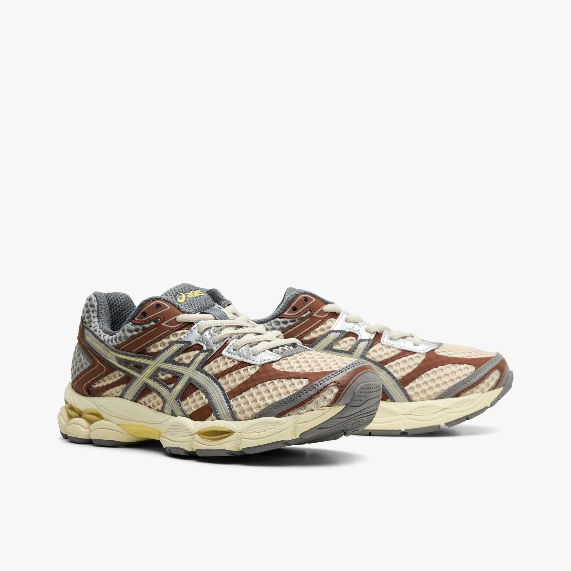 ASICS x EMMI Gel-Cumulus 16 Beige / Grey - Image 3