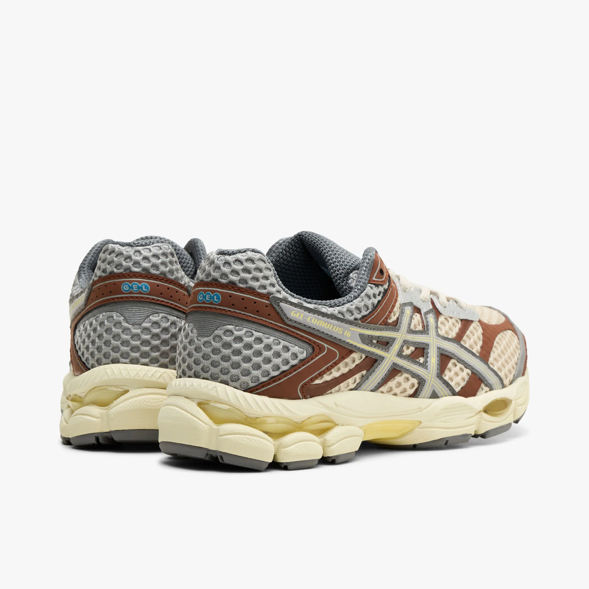 ASICS x EMMI Gel-Cumulus 16 Beige / Grey - Image 4