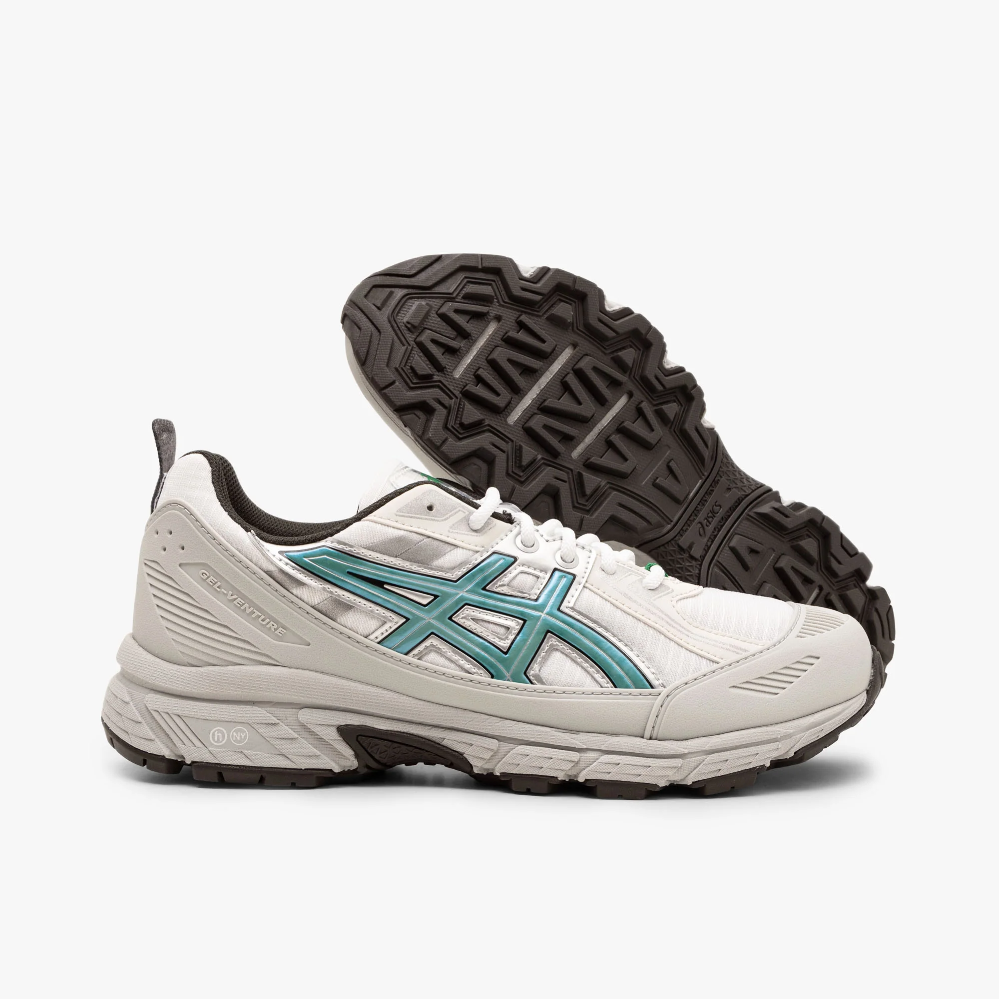 ASICS x HIDDEN NY GEL-Venture 6 Shield / White / Wasabi - Image 2