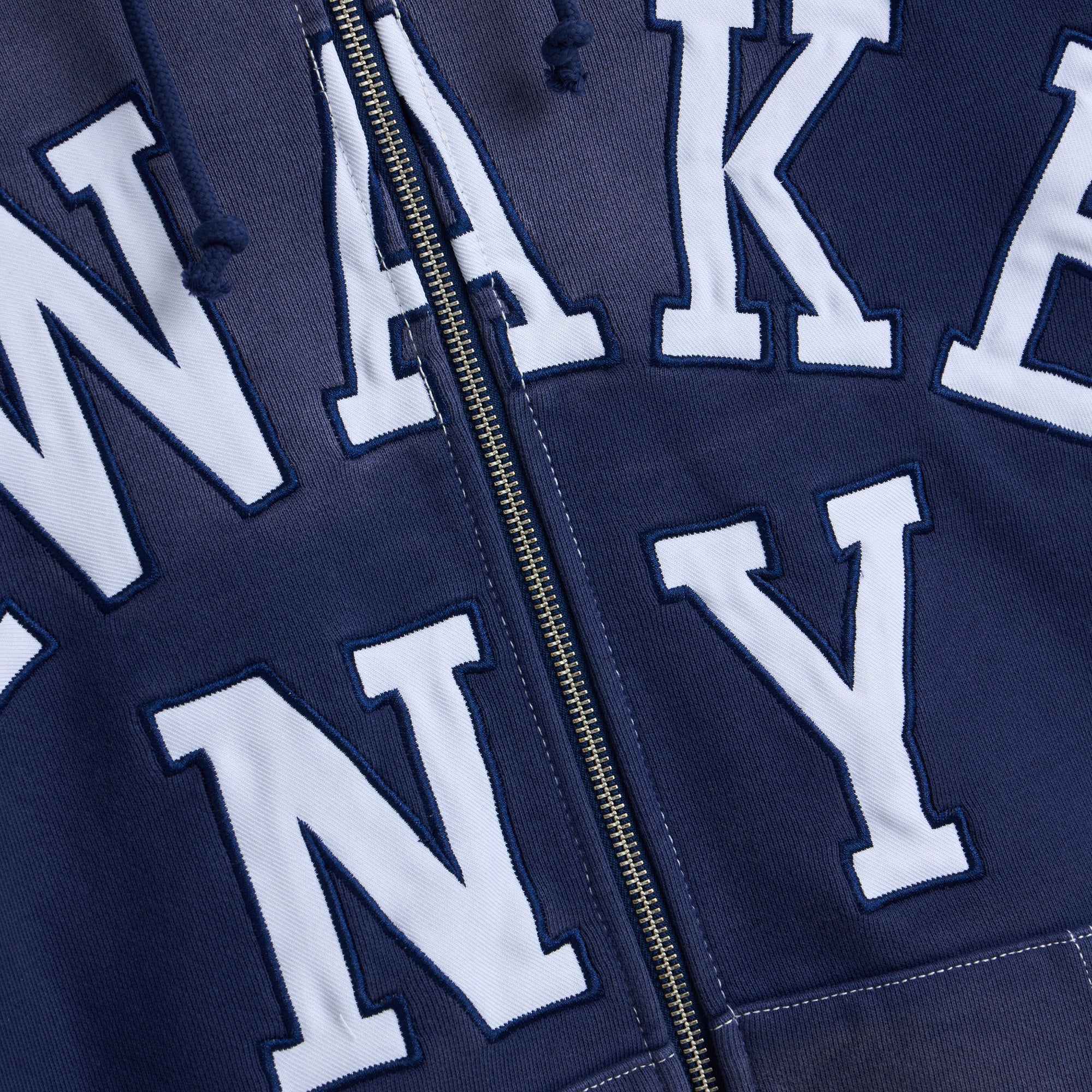 Awake NY Collegiate Arch Zip Hoodie / Navy - Image 9