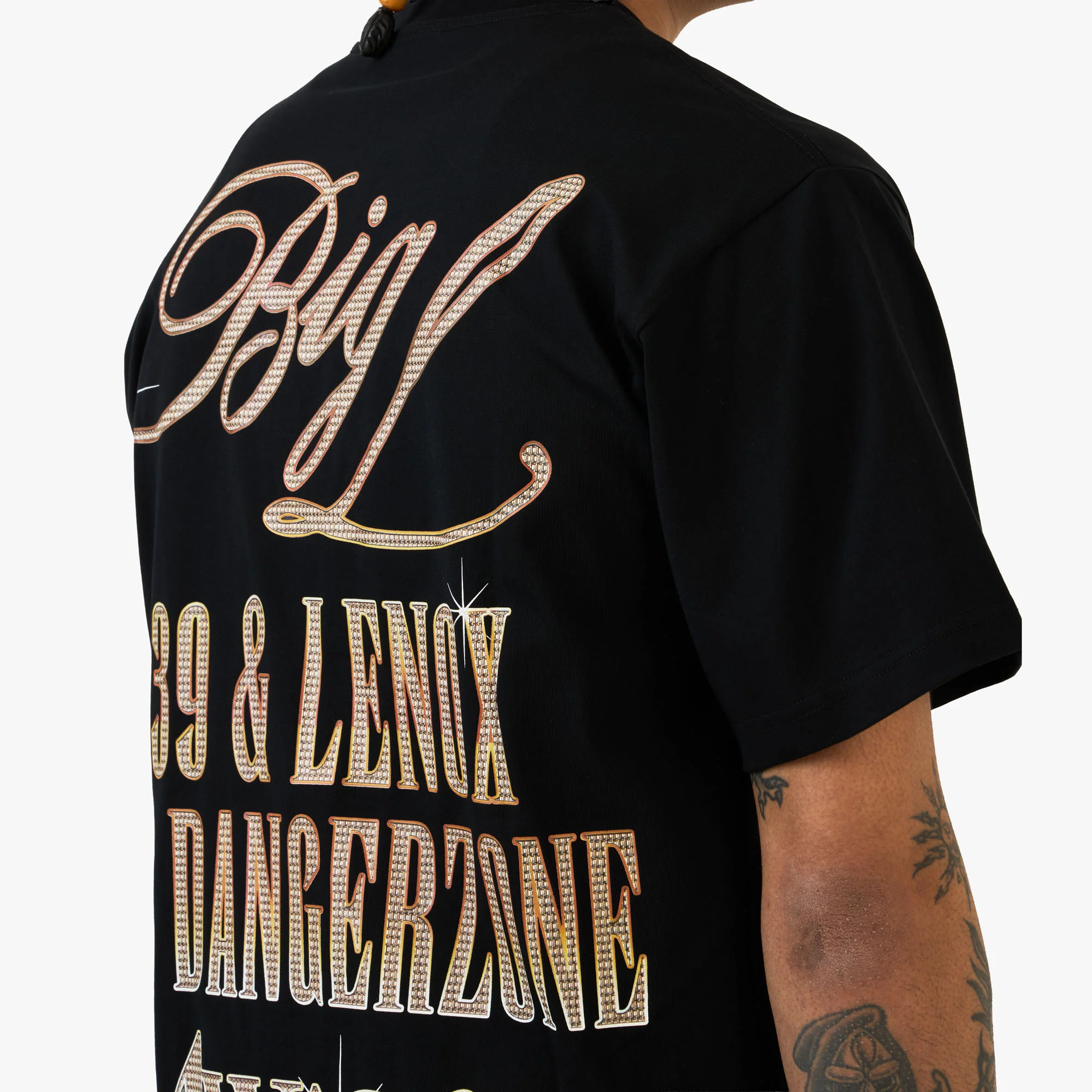 Awake NY Ebonics T-Shirt / Black - Image 5