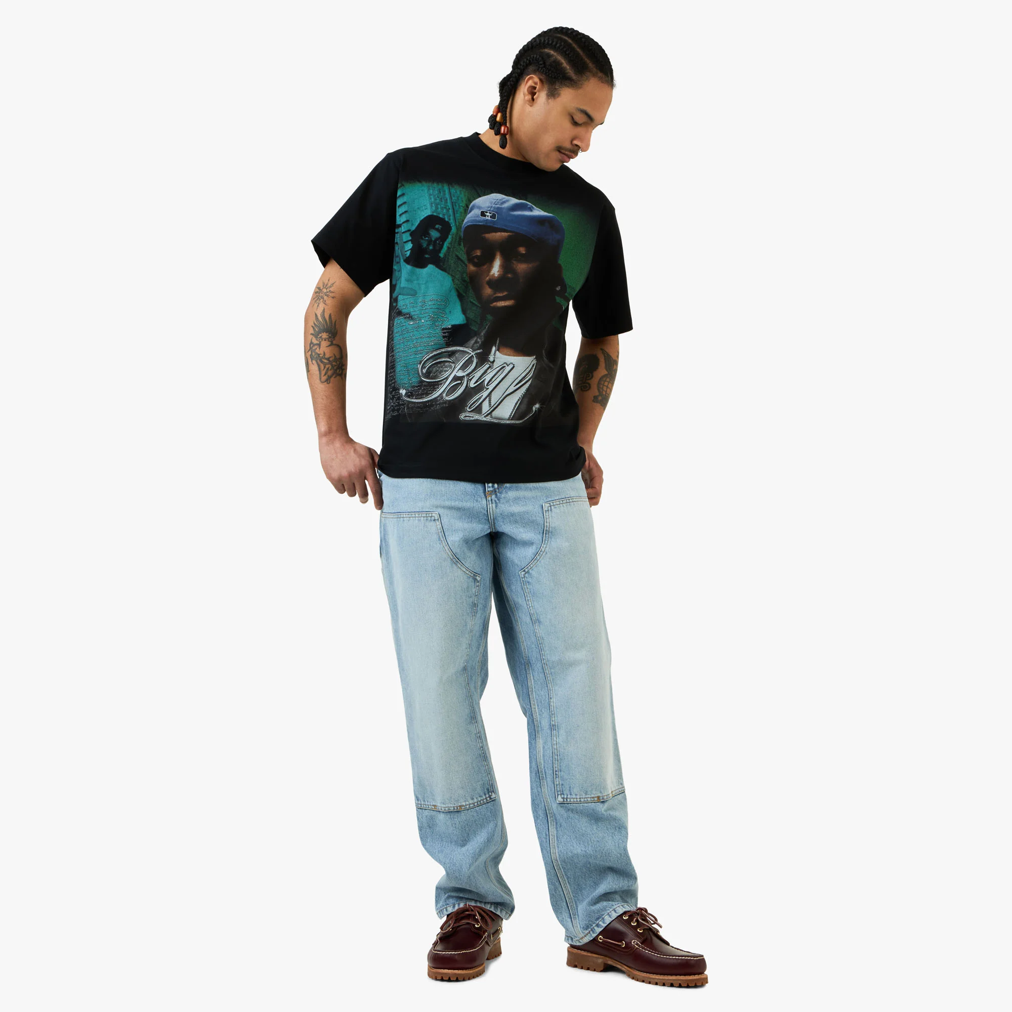 Awake NY Ebonics T-Shirt / Black - Image 6