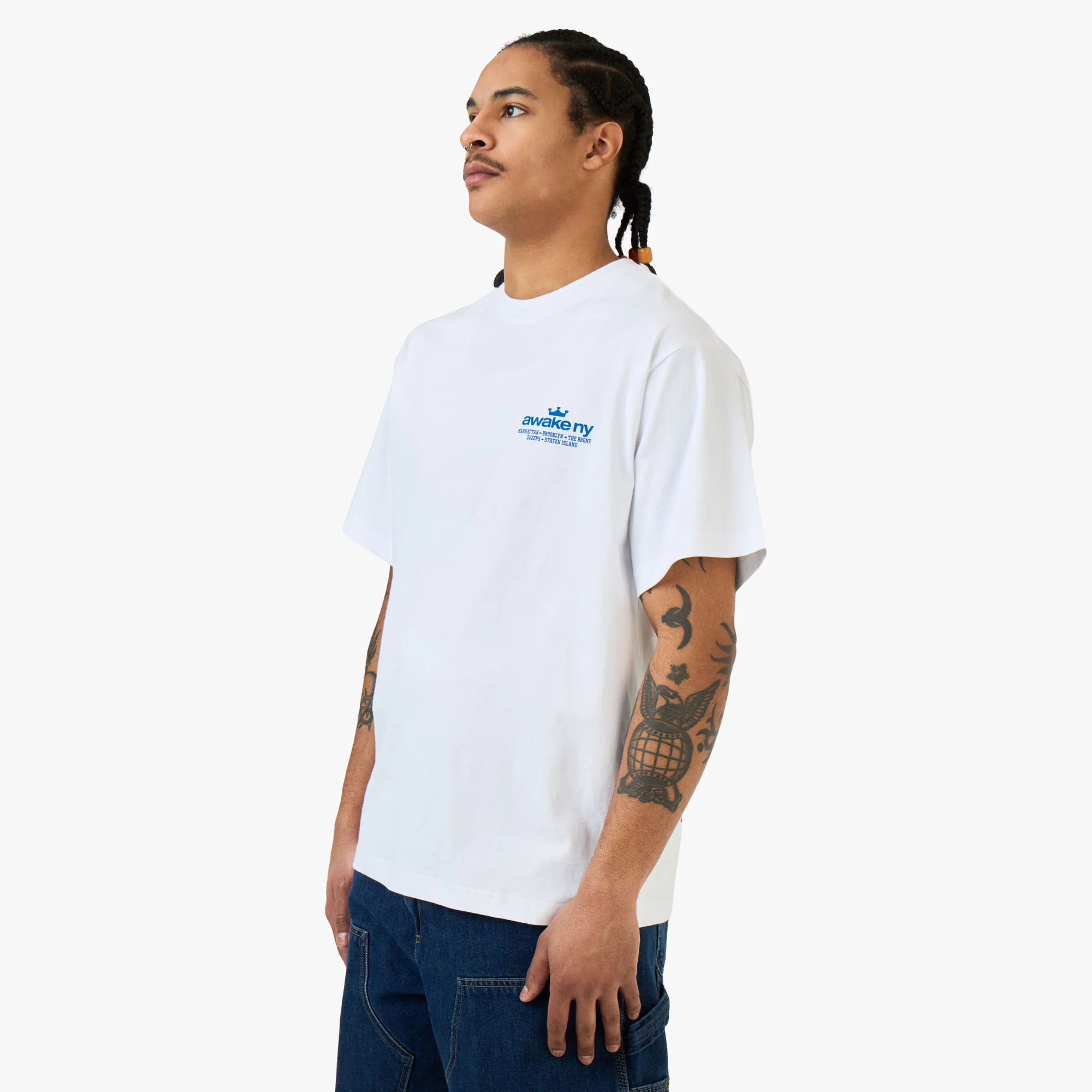 Awake NY Good Everywhere T-Shirt / White - Image 3