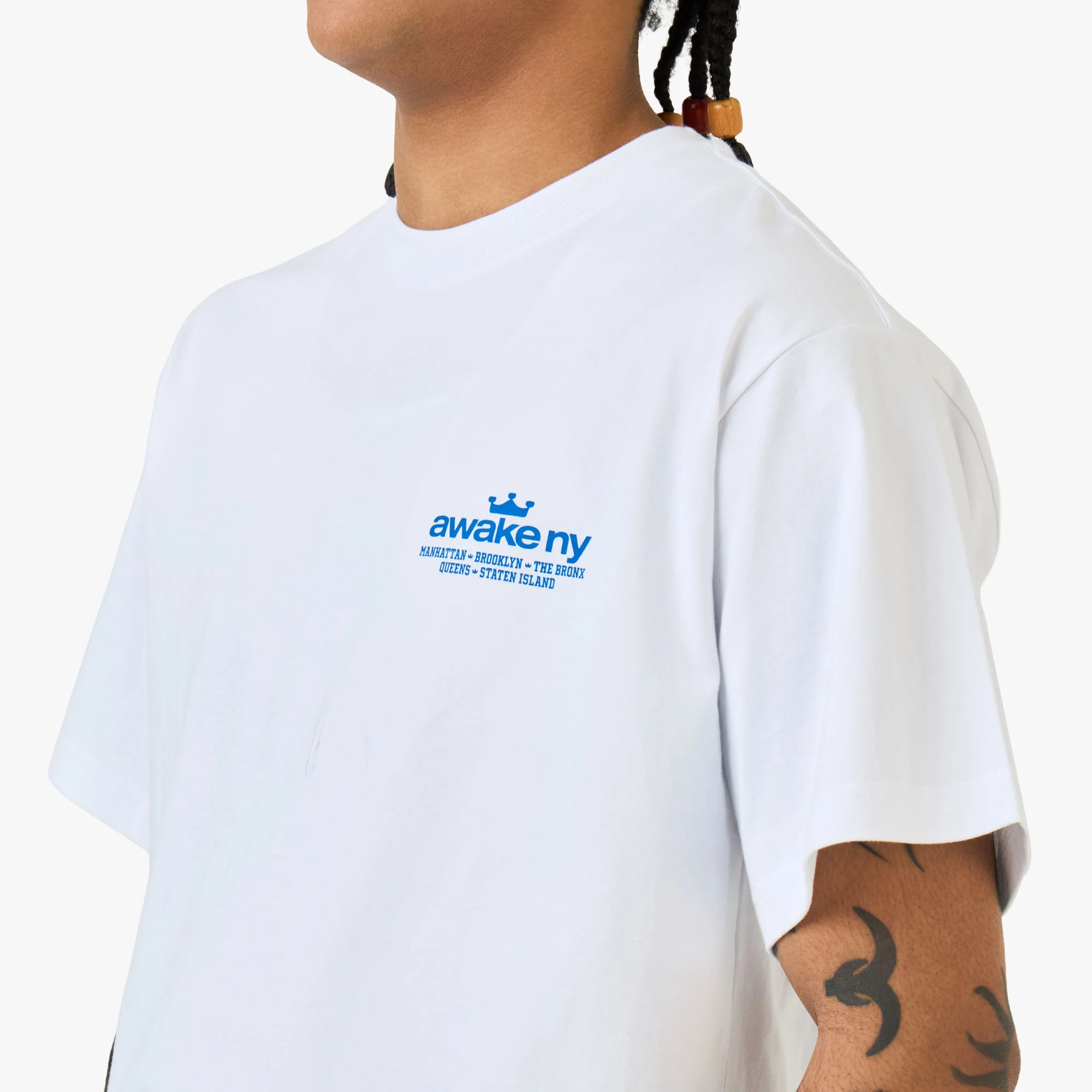 Awake NY Good Everywhere T-Shirt / White - Image 4