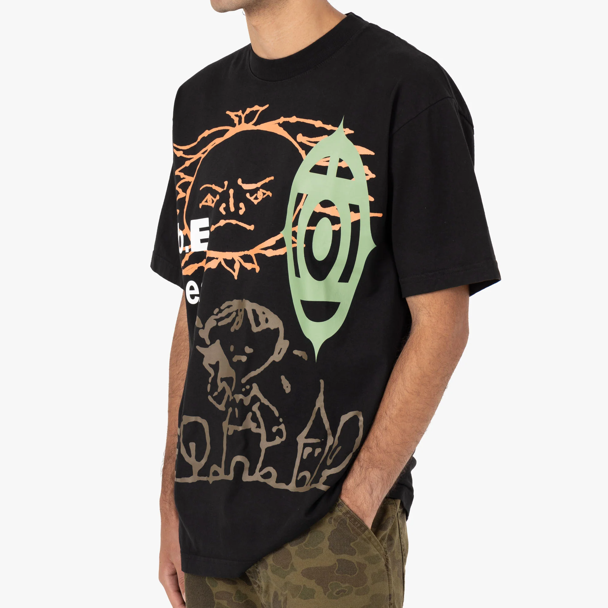 b.Eautiful b.E heat T-shirt / Black - Image 4
