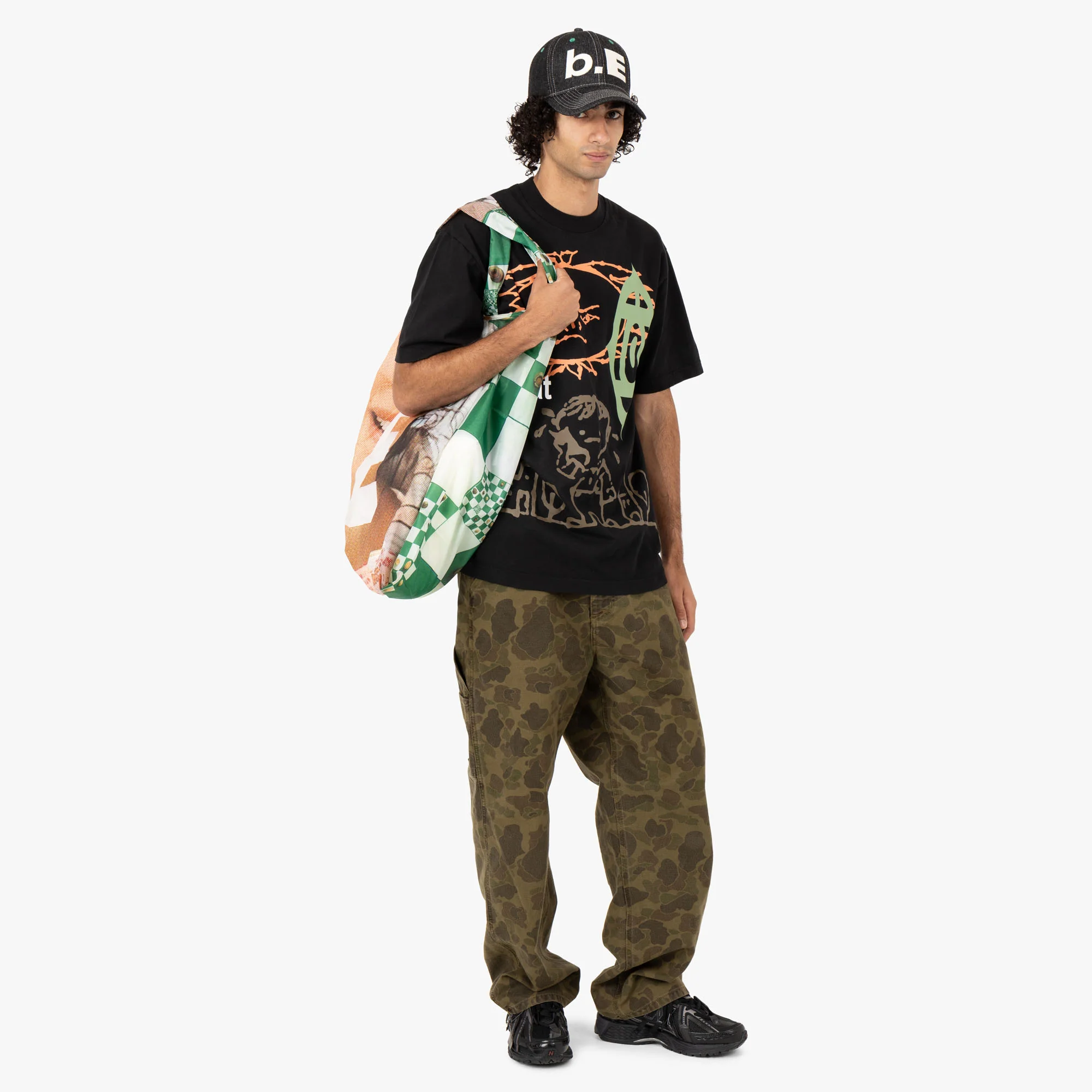 b.Eautiful b.E heat T-shirt / Black - Image 5