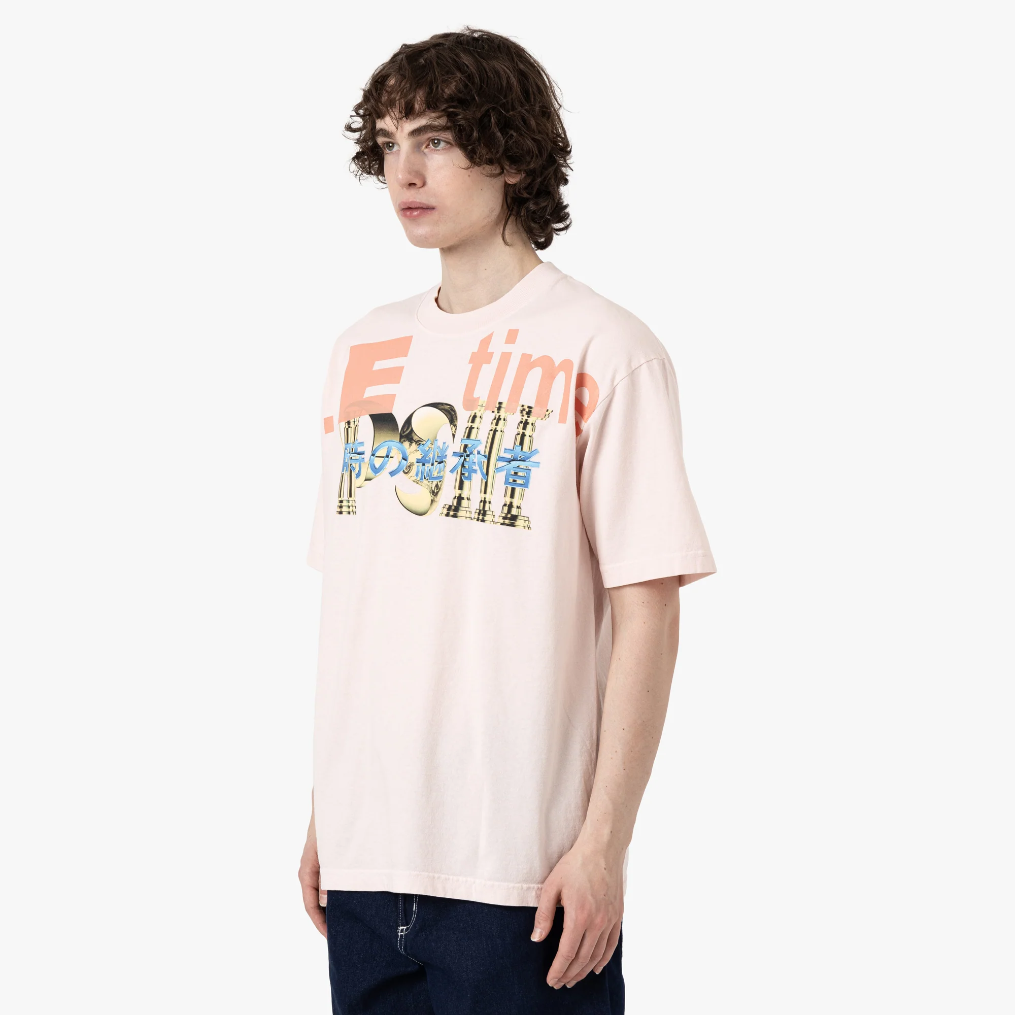 b.Eautiful b.E Time T-Shirt / Light Pink - Image 2