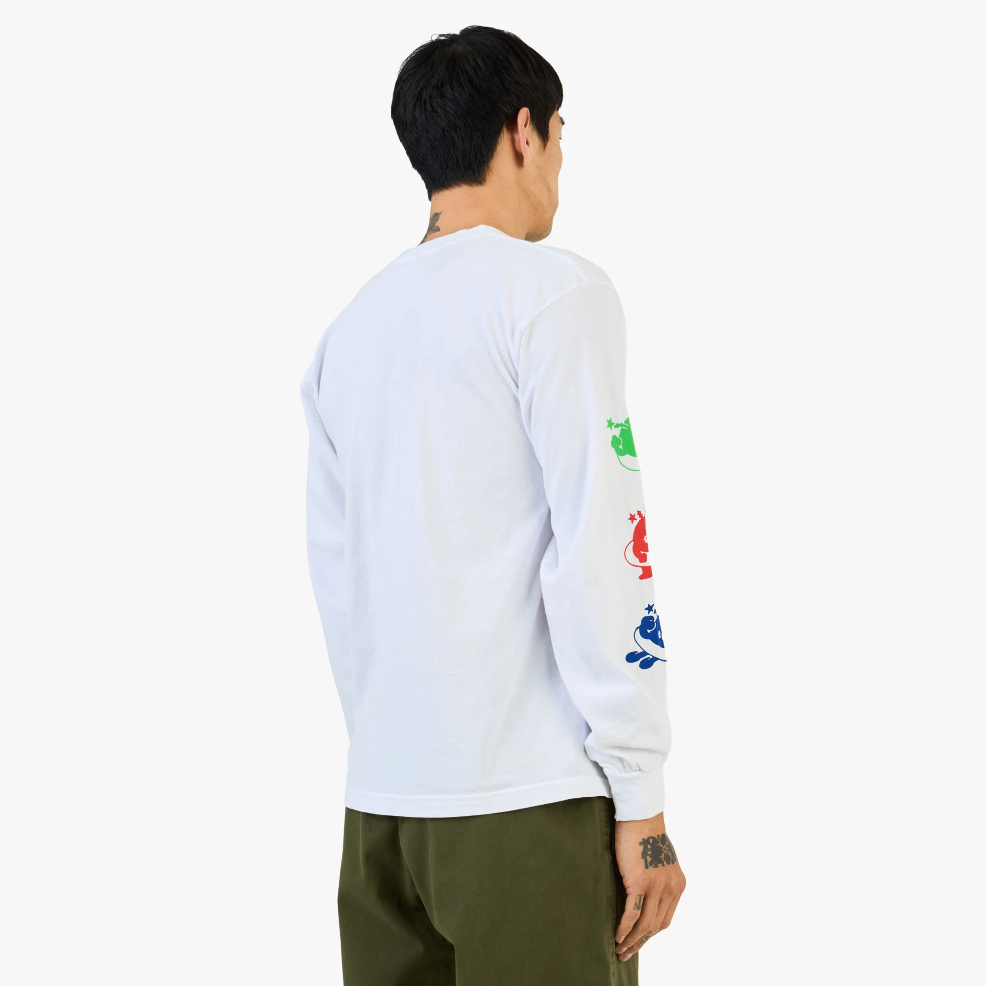 b.Eautiful Expo85 Longsleeve / White - Image 2