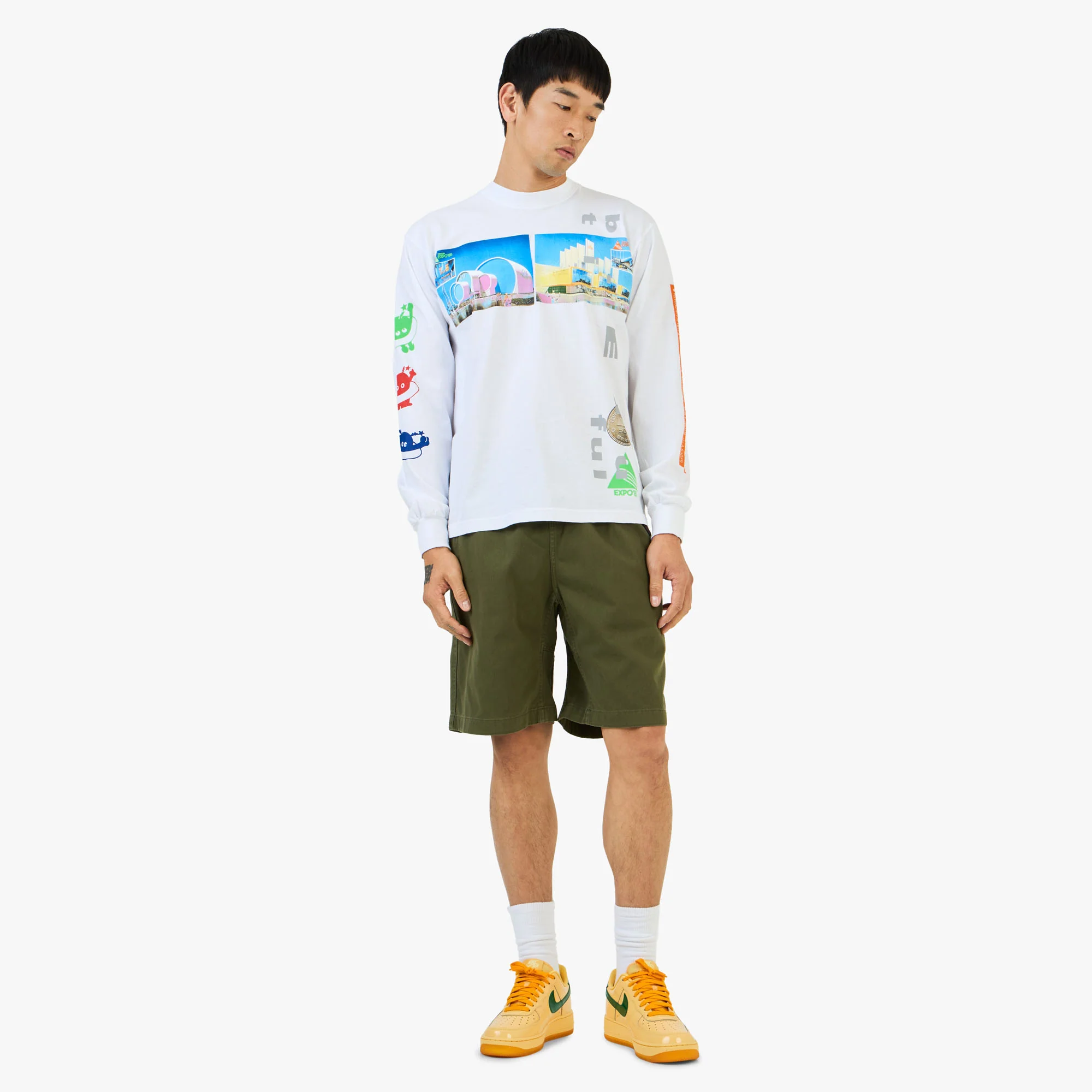 b.Eautiful Expo85 Longsleeve / White - Image 6