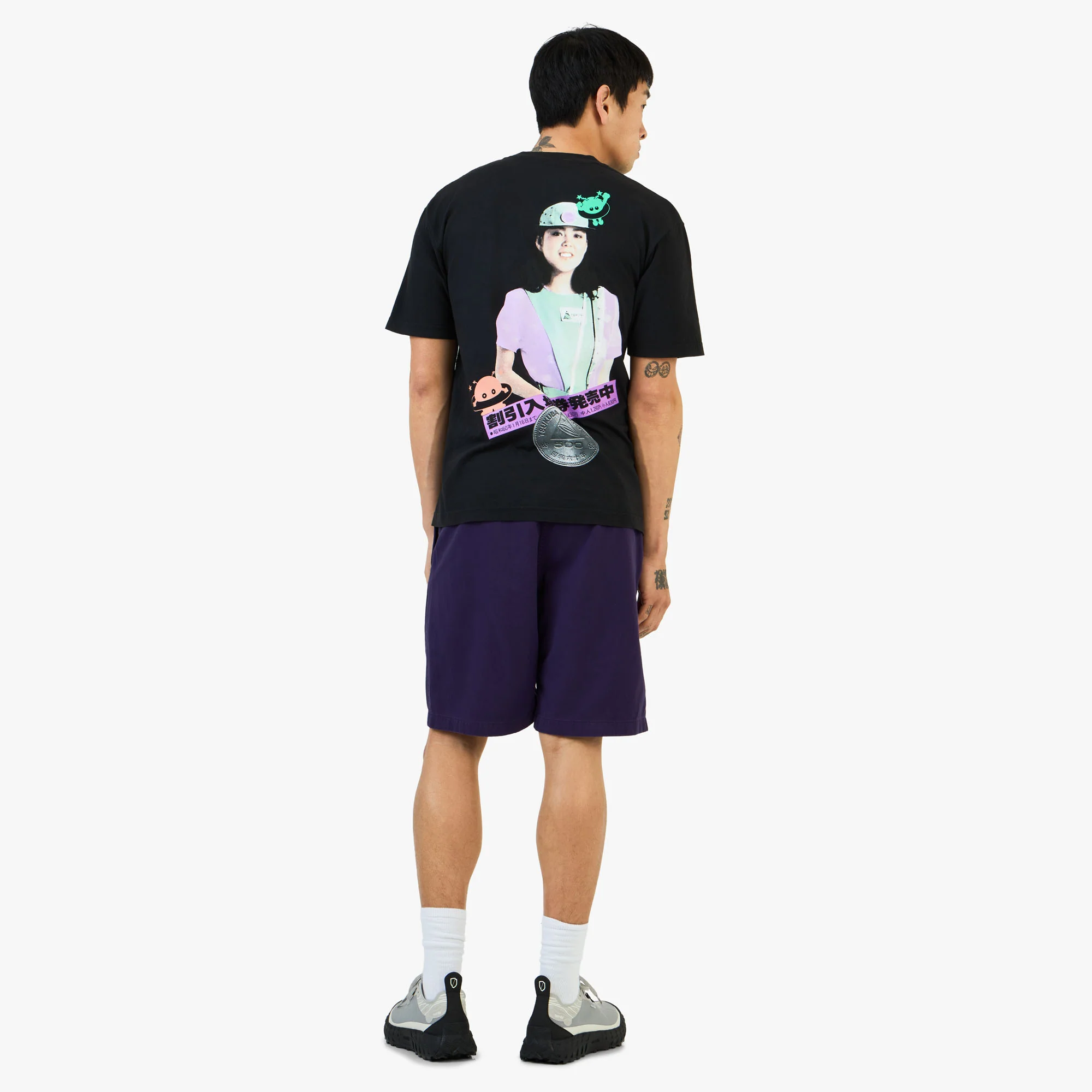 b.Eautiful Expo85 T-Shirt / Black - Image 7