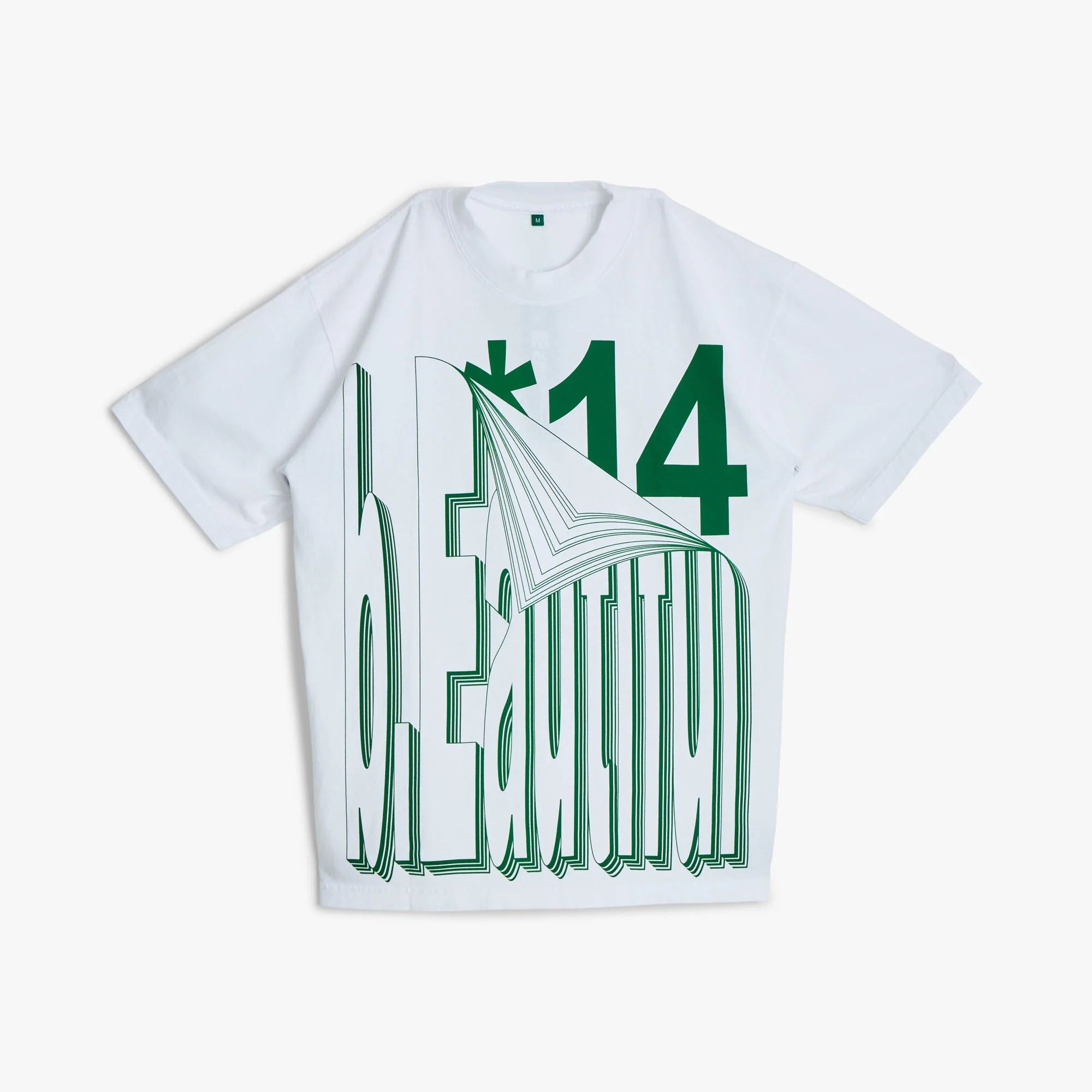 b.Eautiful Flip T-Shirt White - Image 7
