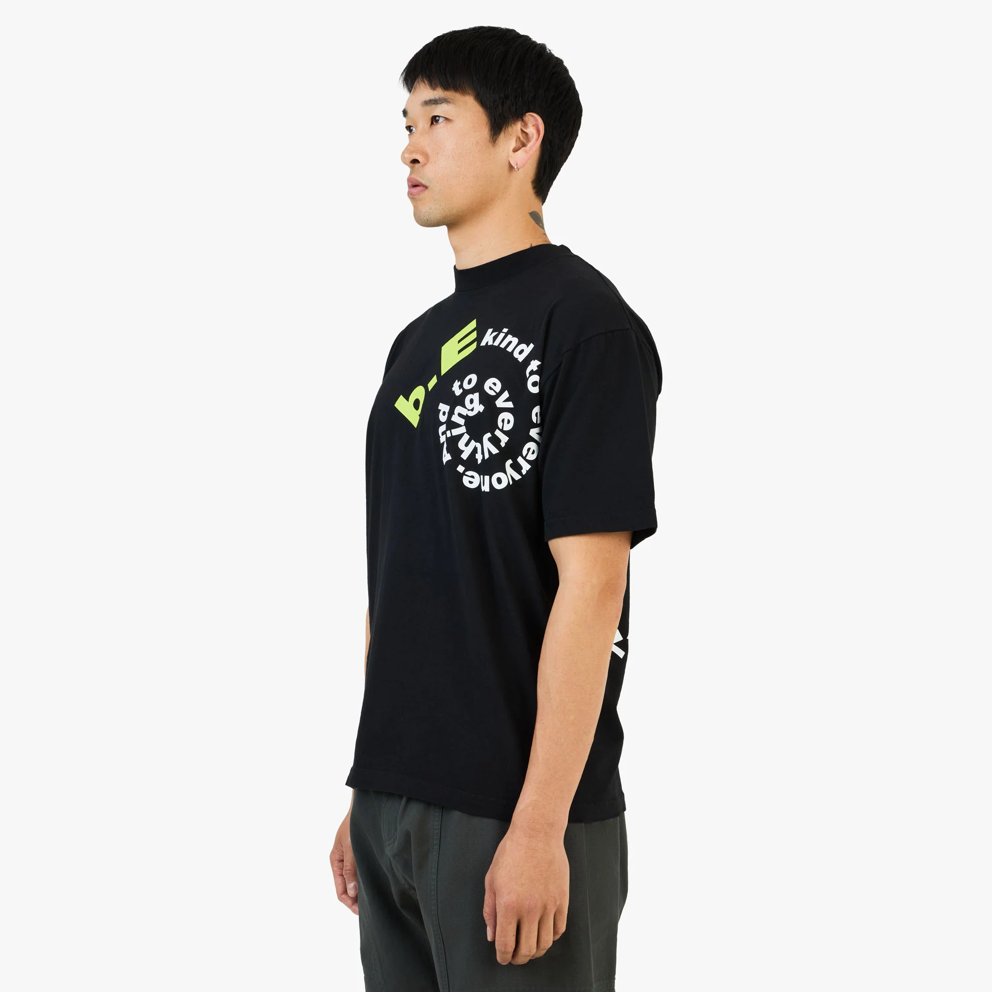 b.Eautiful Logo 15 T-Shirt / Black - Image 5