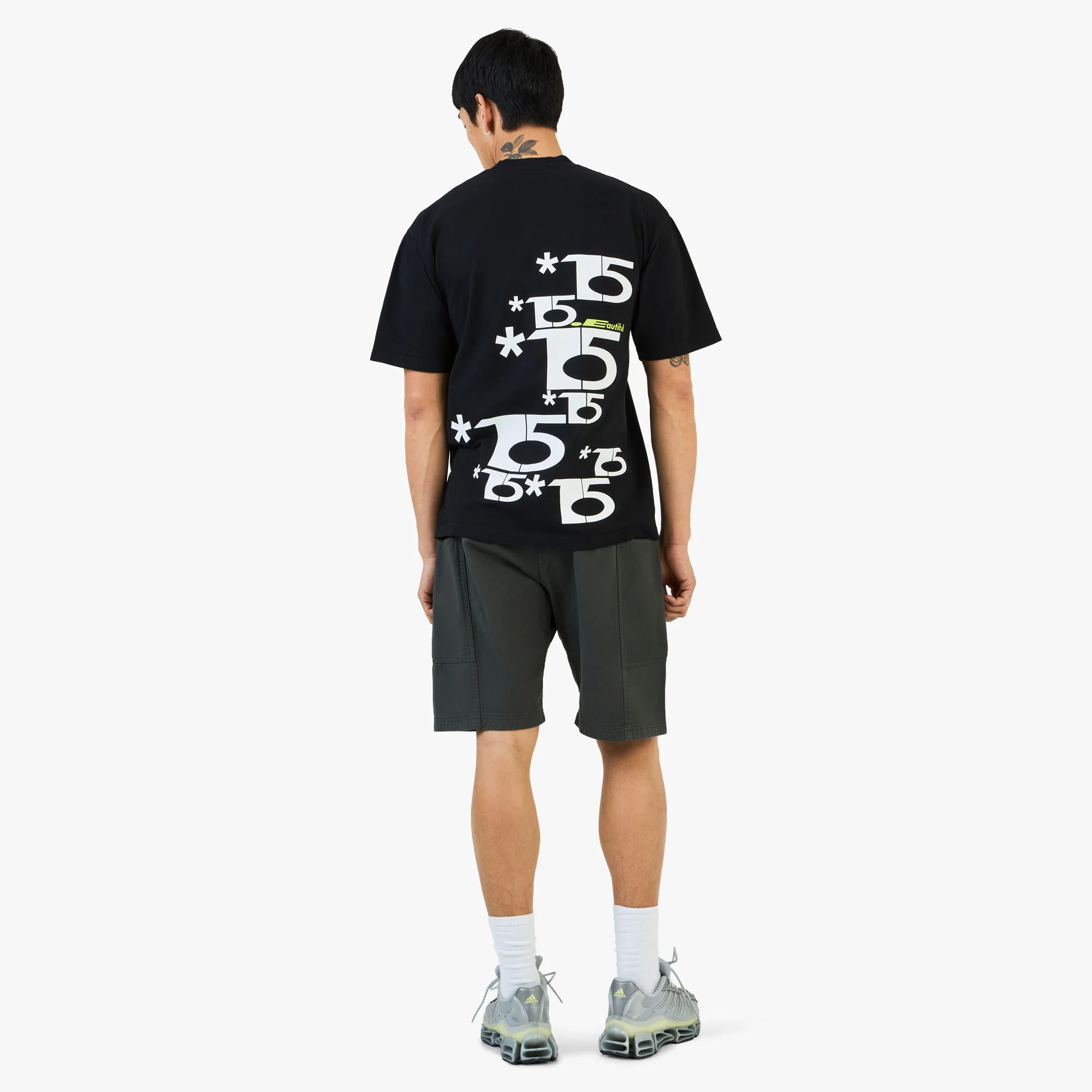 b.Eautiful Logo 15 T-Shirt / Black - Image 7
