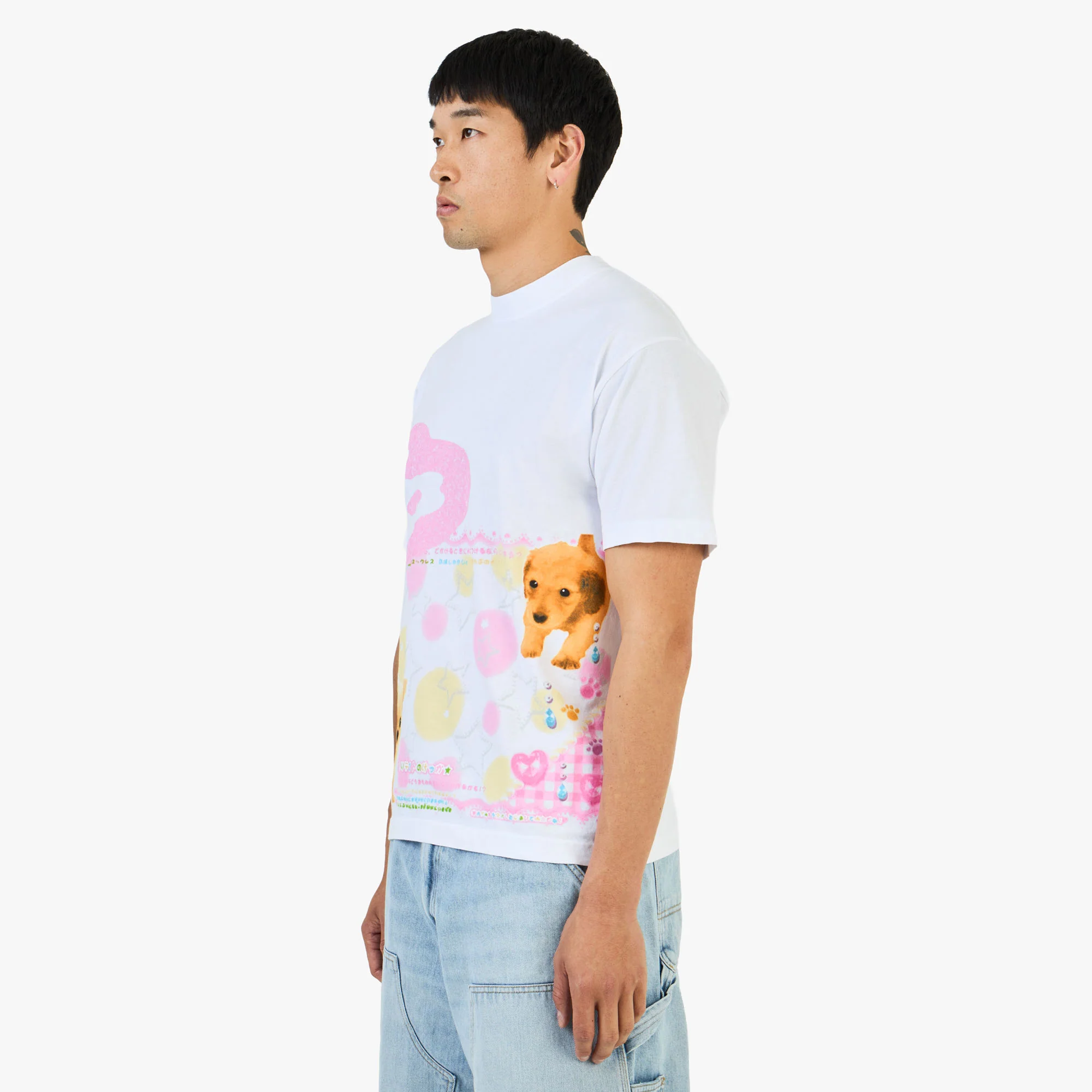 b.Eautiful Puri T-Shirt / White - Image 3