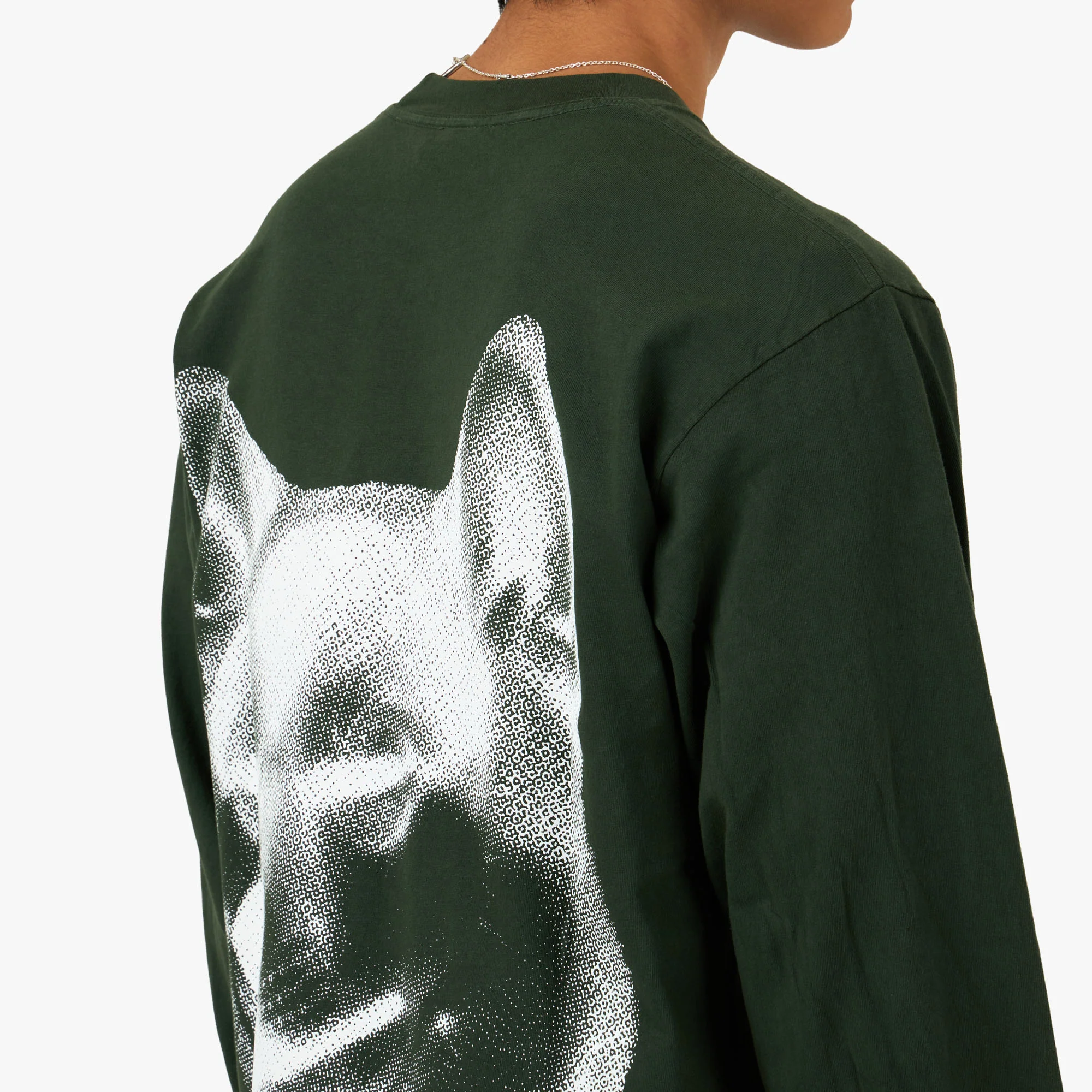 b.Eautiful Shiba Longsleeve Shirt Green - Image 5