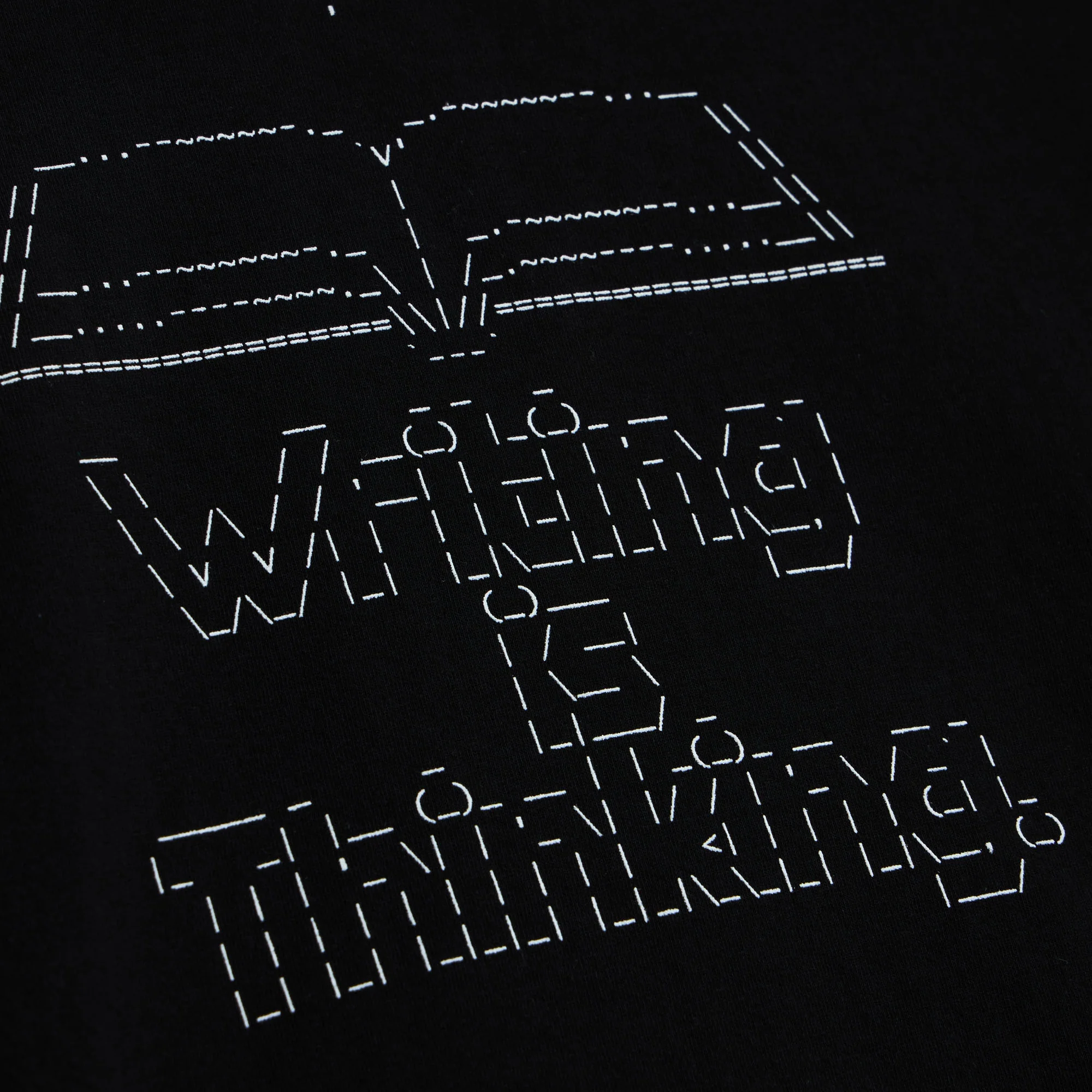 b.Eautiful Writing T-Shirt Black - Image 9