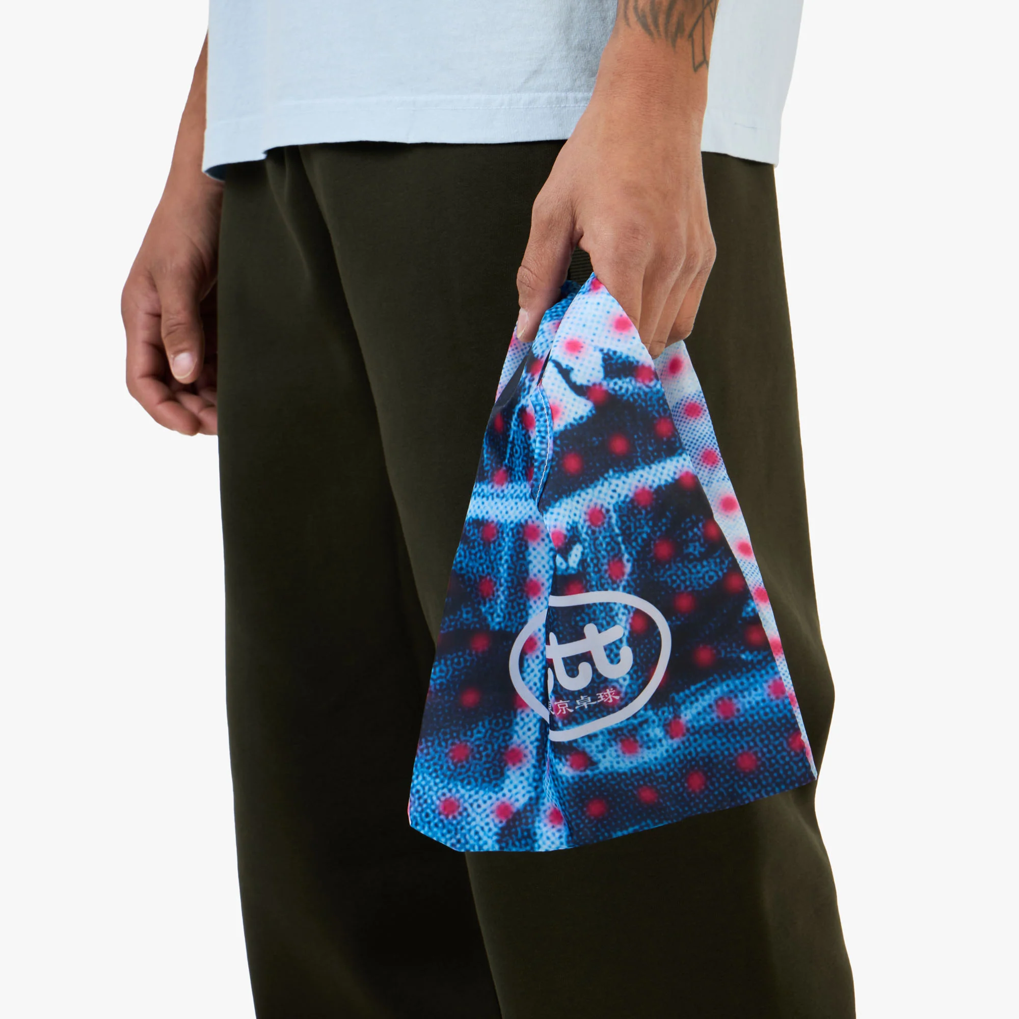 b.Eautiful x LTTT Dots Reusable Bag Mini Blue/Pink - Image 7