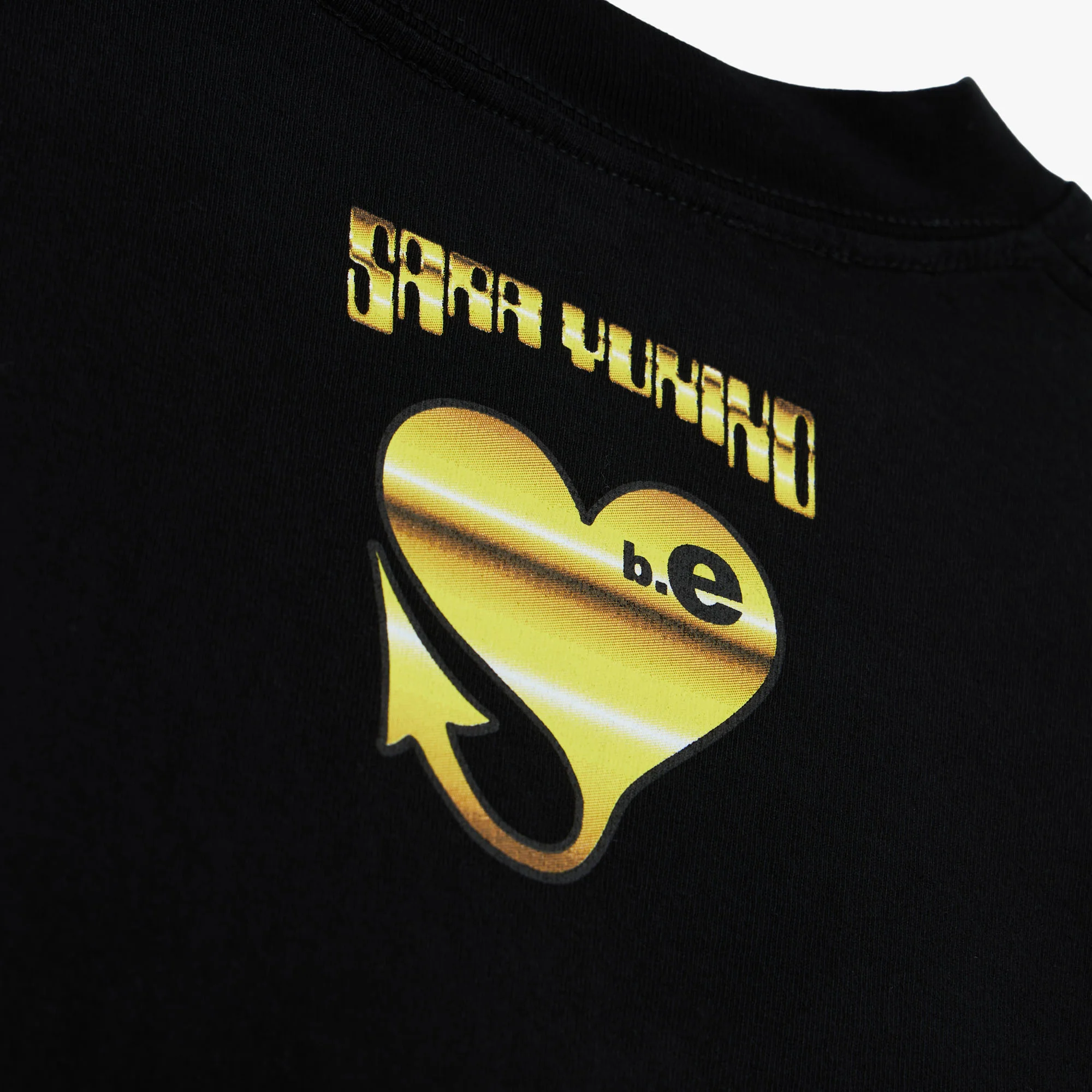 b.Eautiful x Sara Yukiko b.e Angel LS Shirt Black - Image 10