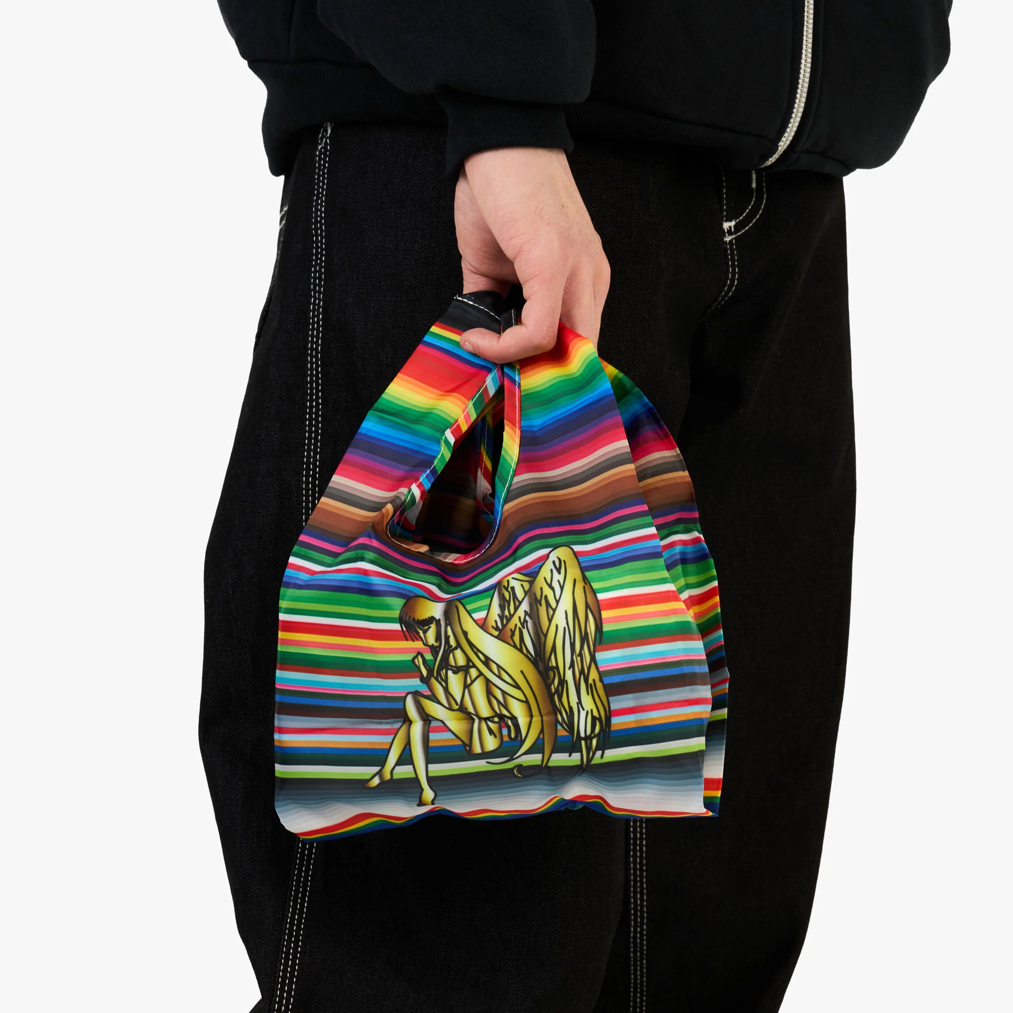 b.Eautiful x Sara Yukiko b.e Angel Reusable Bag Mini Rainbow - Image 3