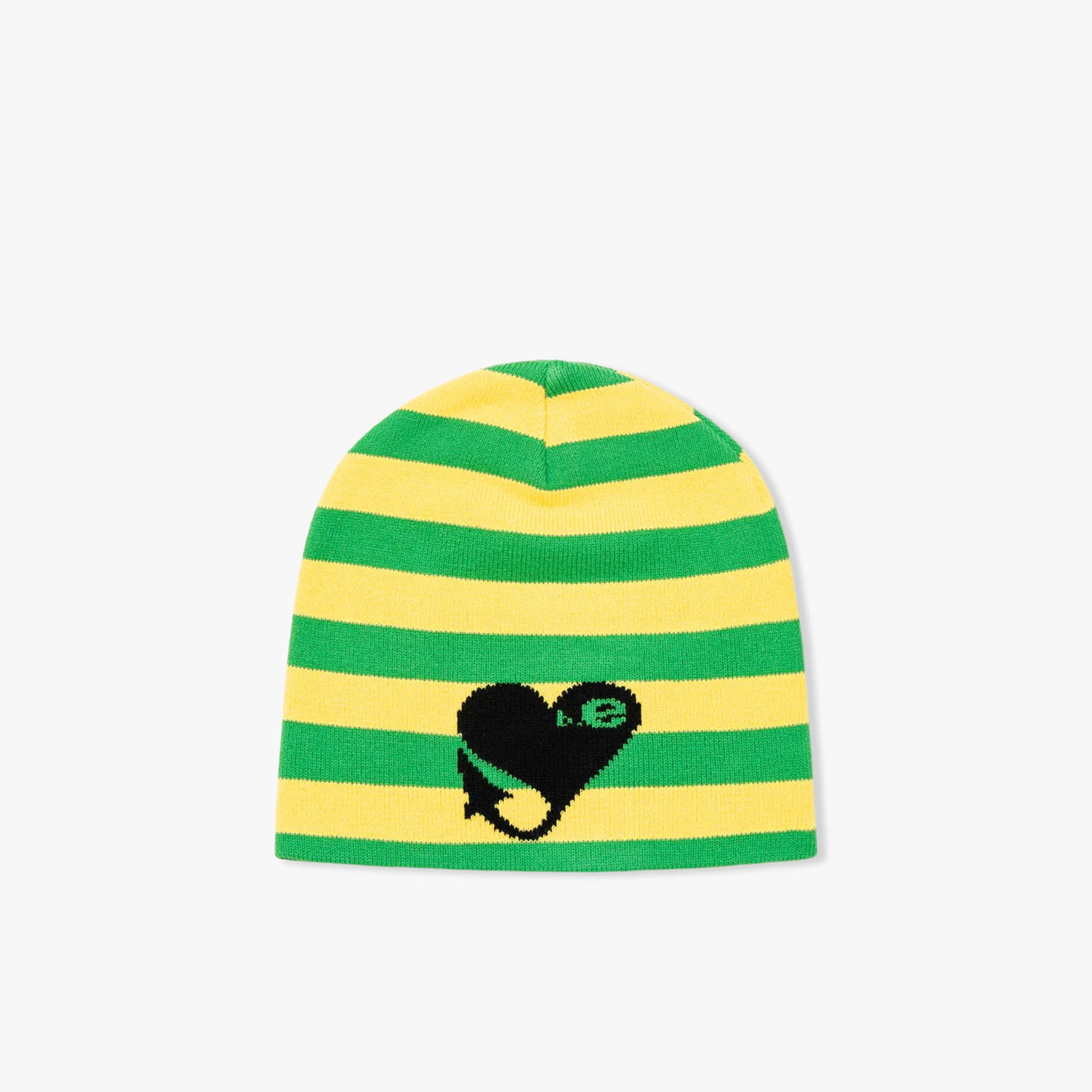 b.Eautiful x Sara Yukiko b.e Bad Beanie Green / Yellow - Image 5