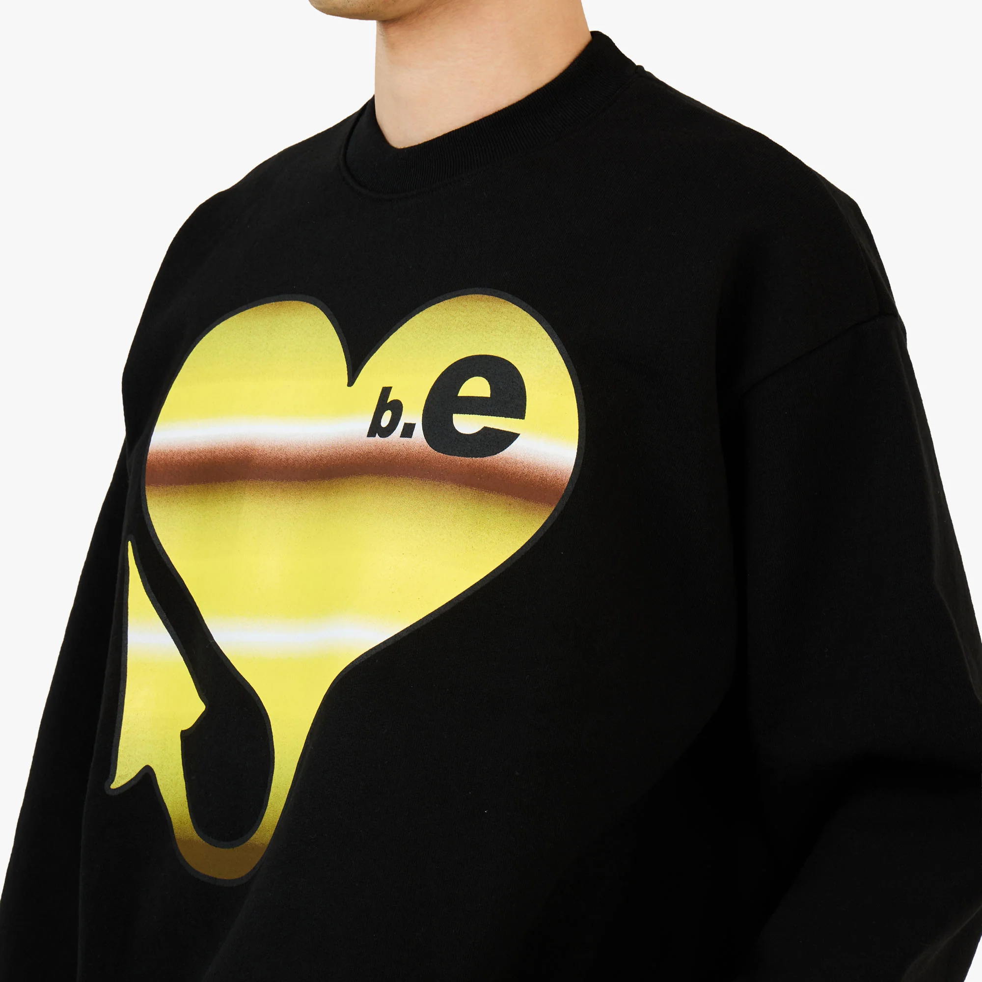 b.Eautiful x Sara Yukiko b.e Bad Sweatshirt Black - Image 4
