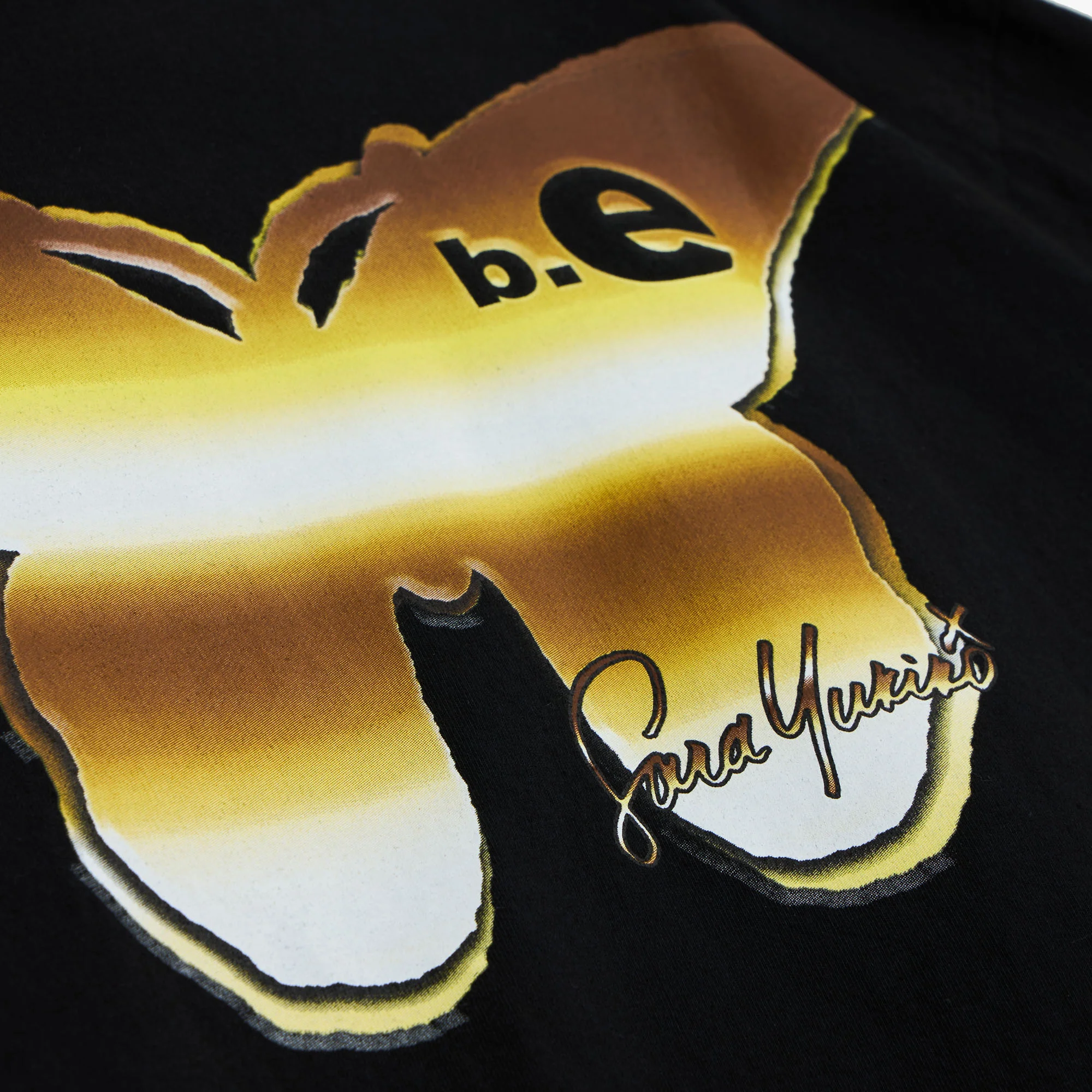 b.Eautiful x Sara Yukiko b.e Girl T-Shirt Black - Image 11