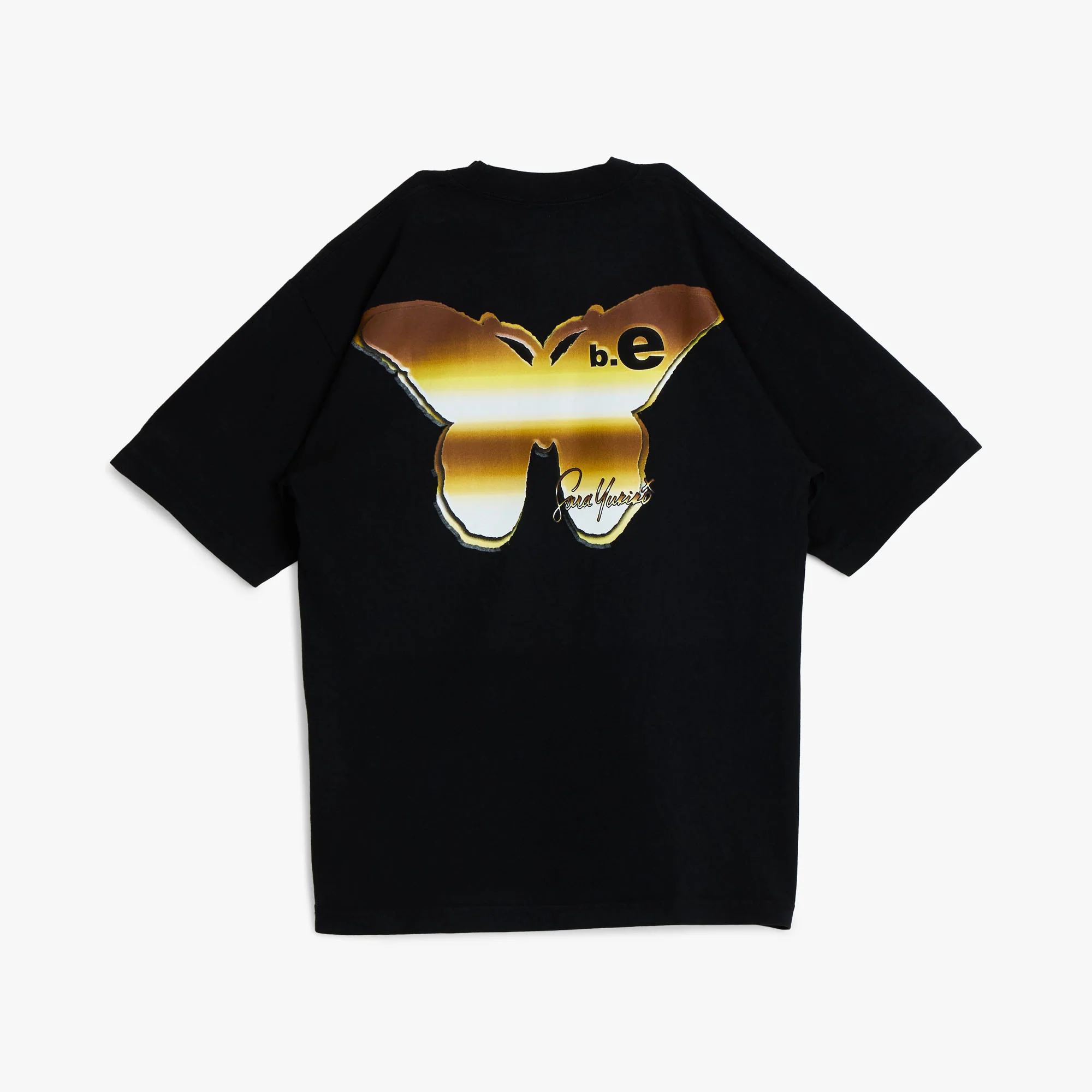 b.Eautiful x Sara Yukiko b.e Girl T-Shirt Black - Image 9