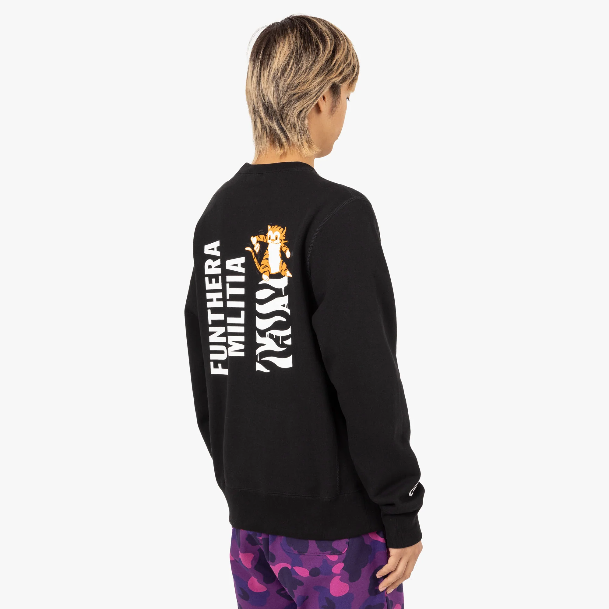BAPE Tiger Crewneck / Black - Image 3