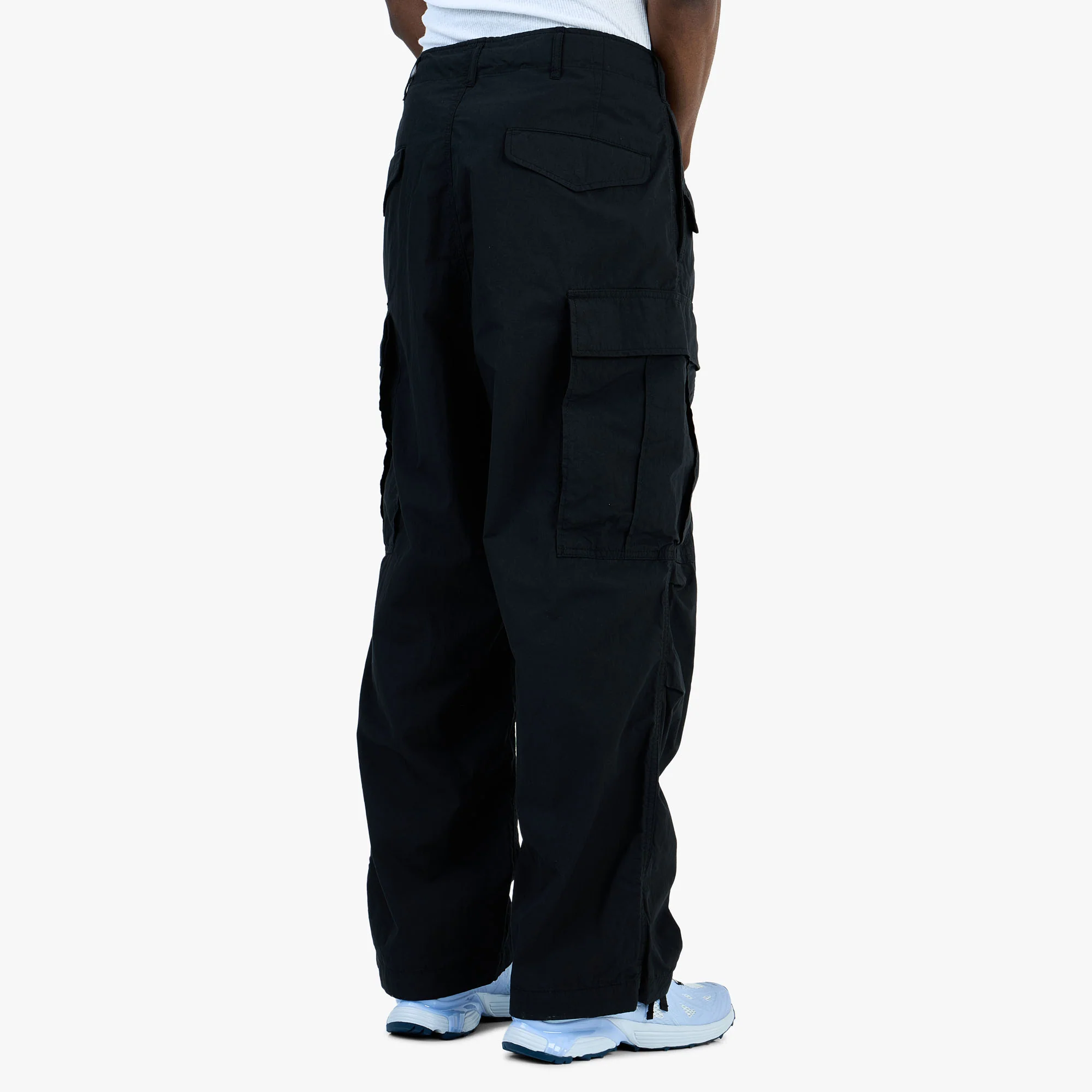BEAMS Big 6 Pockets Cargo Pants / Black - Image 3
