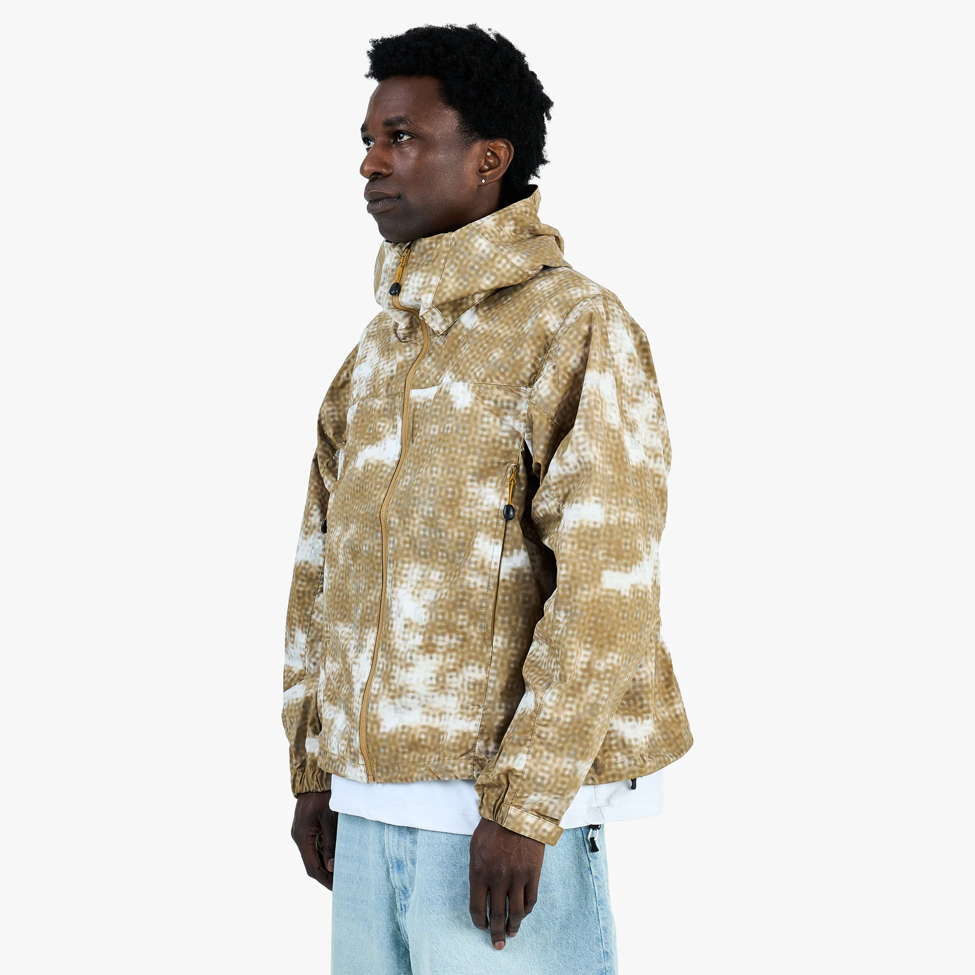 BEAMS Tech Zip Hoodie / Coyote - Image 2