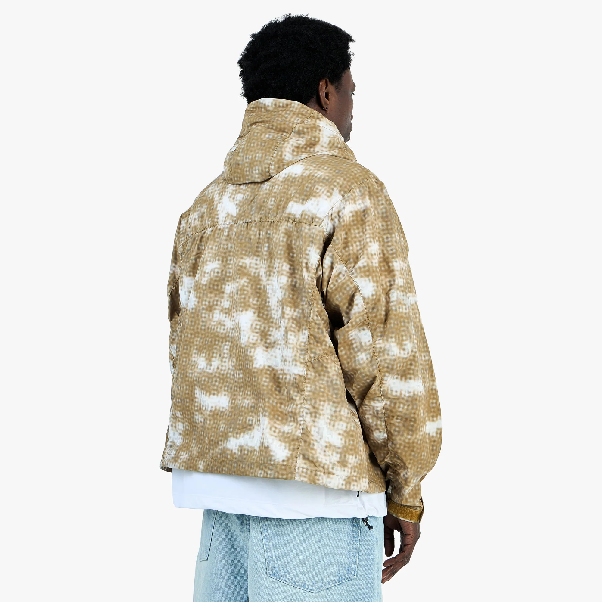 BEAMS Tech Zip Hoodie / Coyote - Image 3