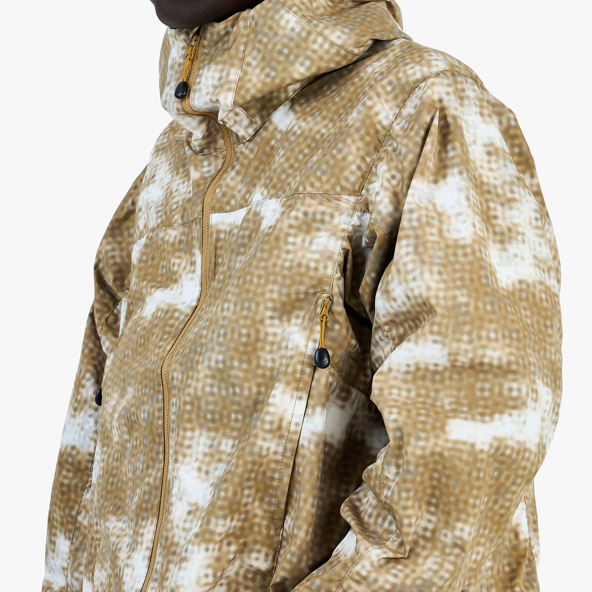 BEAMS Tech Zip Hoodie / Coyote - Image 4