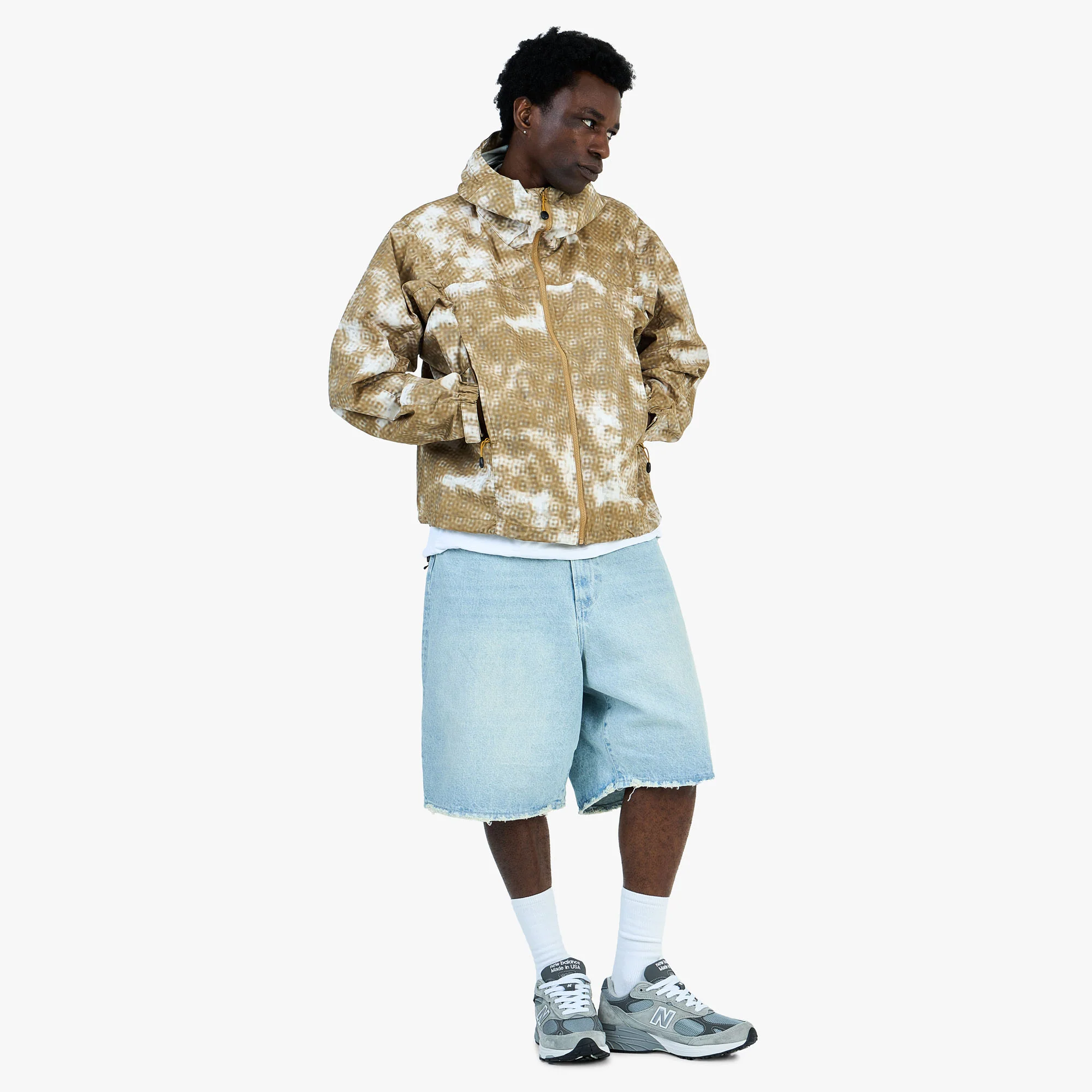 BEAMS Tech Zip Hoodie / Coyote - Image 6
