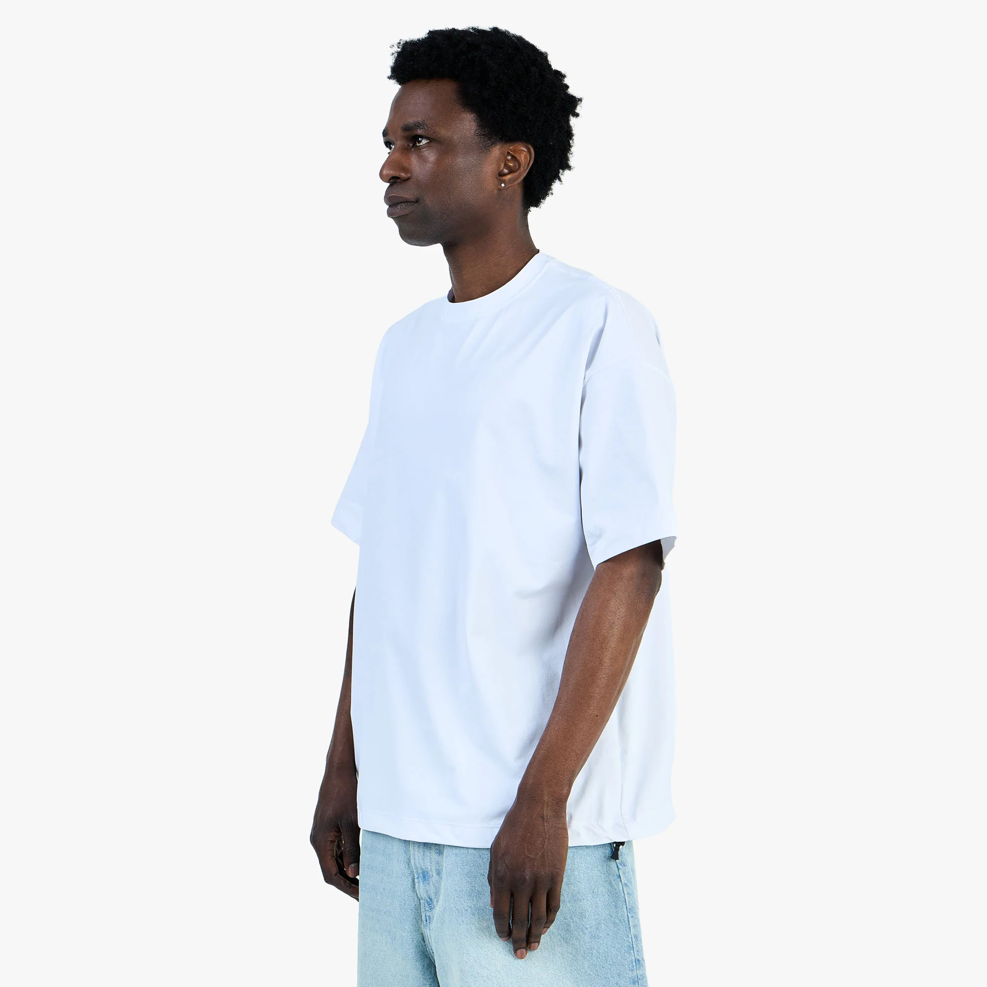 BEAMS Technical T-Shirt / White - Image 2