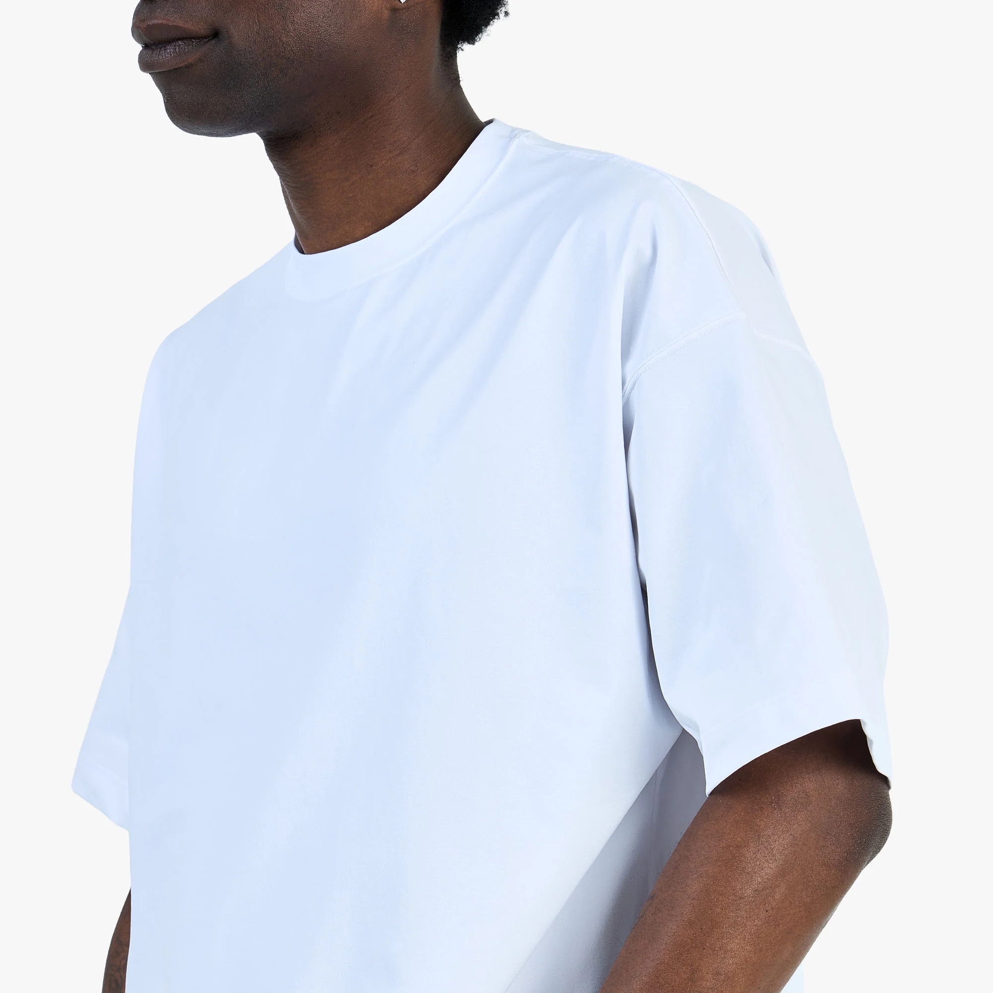BEAMS Technical T-Shirt / White - Image 4