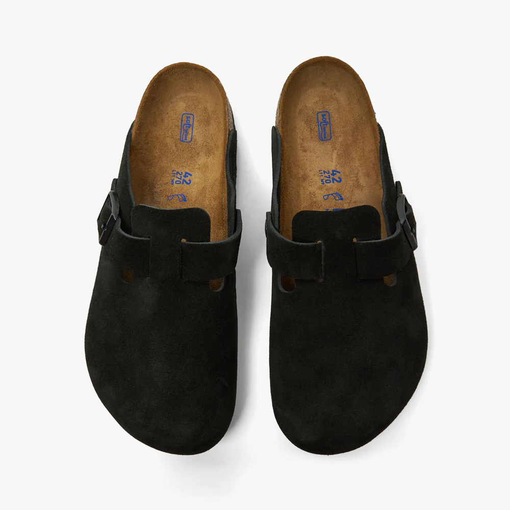 Birkenstock Boston Suede / Black - Image 5