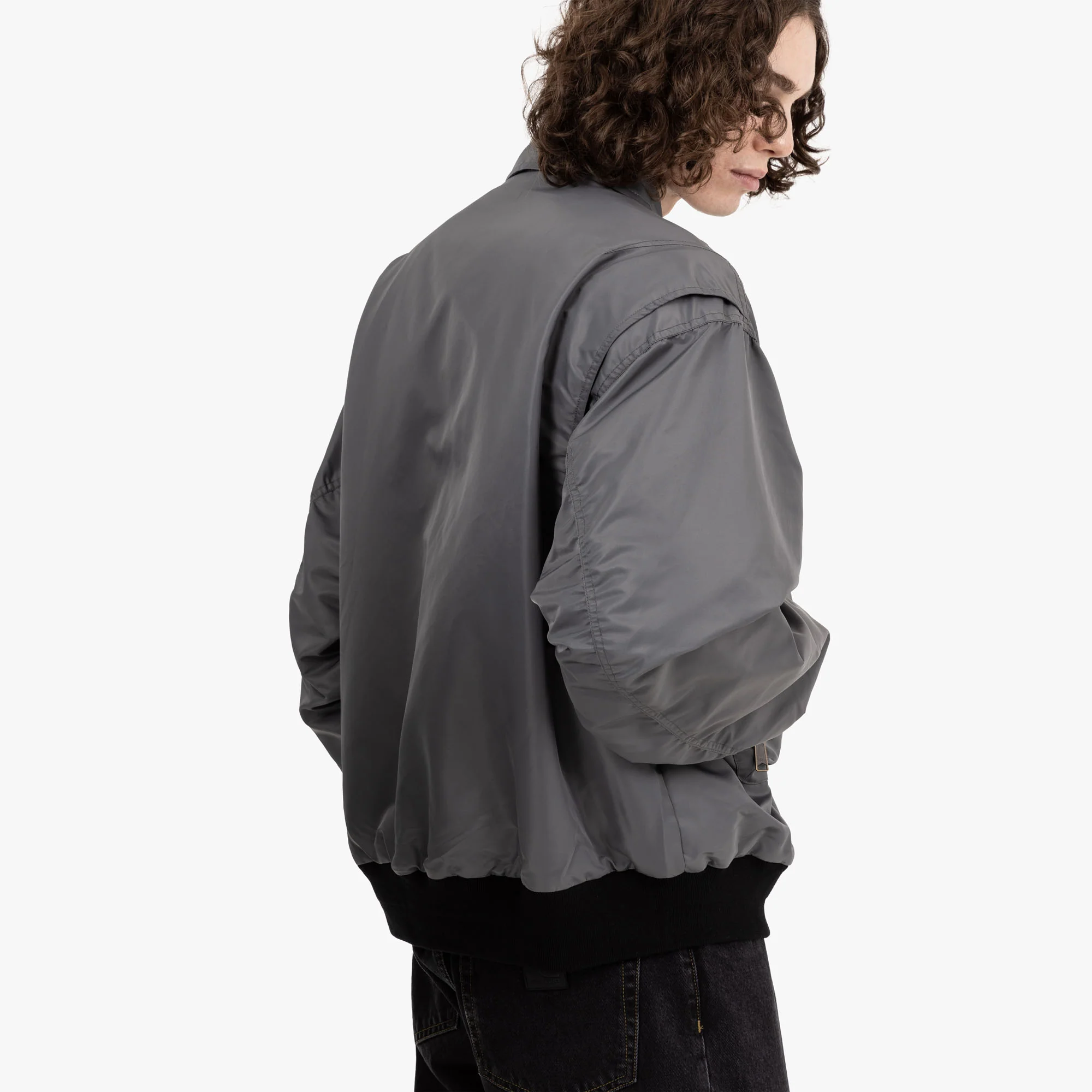 Brain Dead 3D Flight Jacket / Steel - Image 5