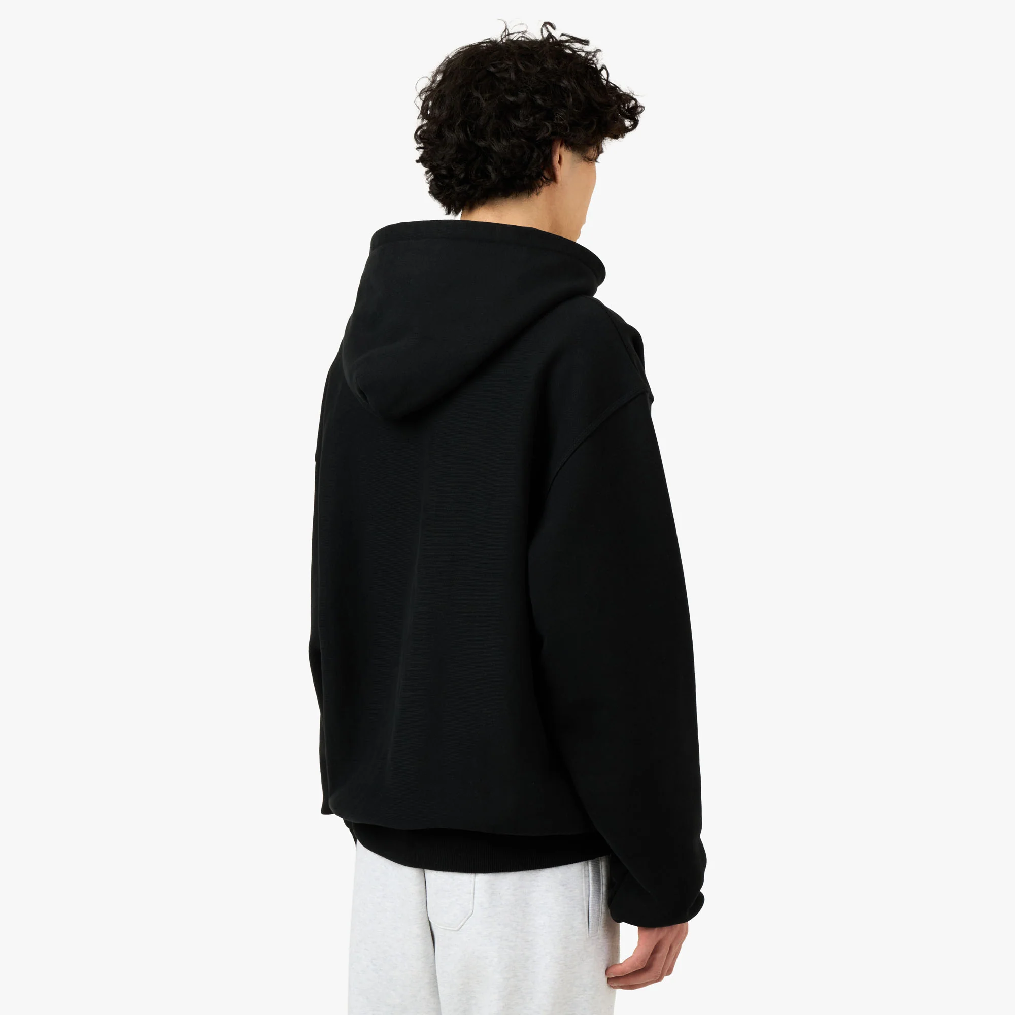Brain Dead Logohead Hoodie Black - Image 3