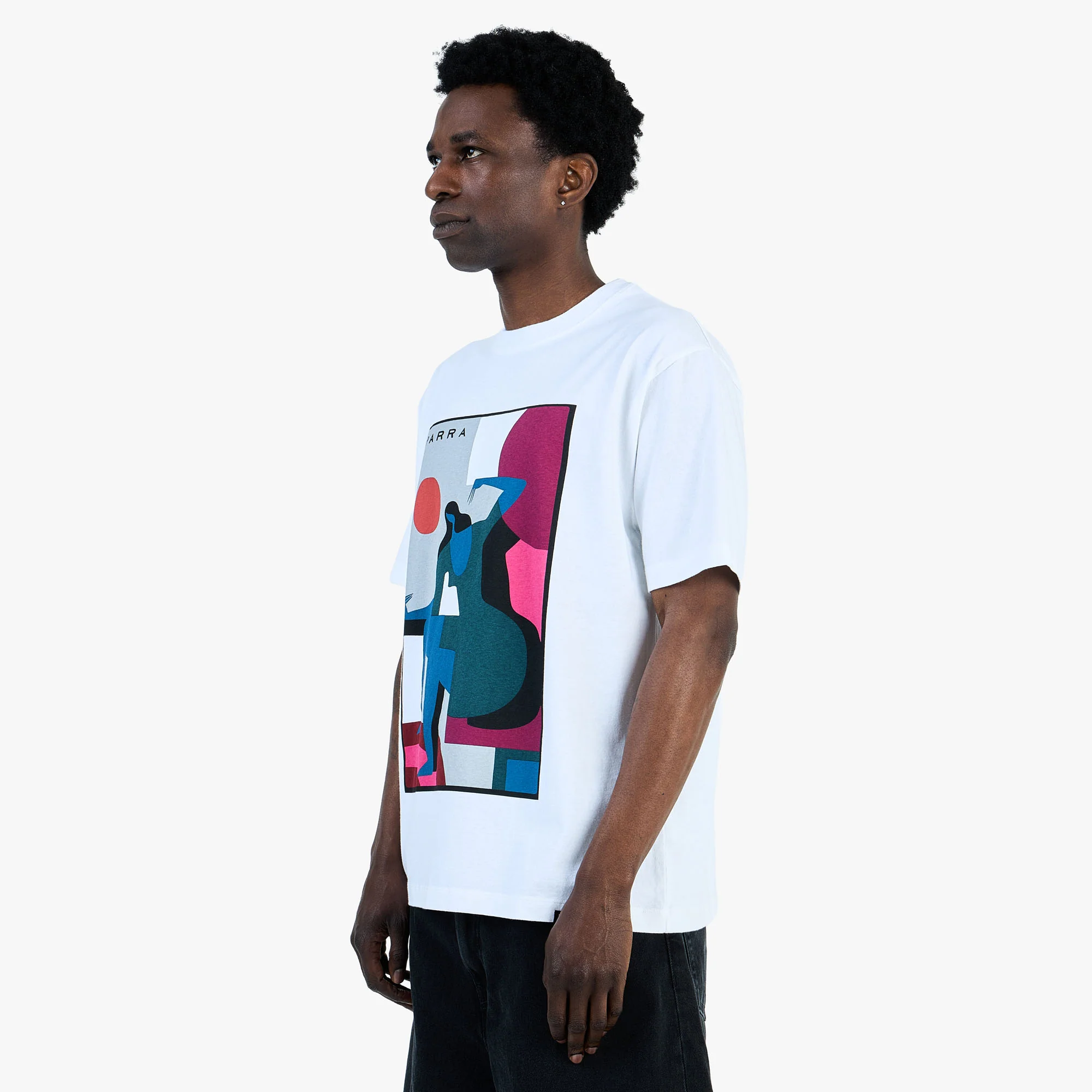 by Parra Ball To The Face T-Shirt / White - Image 2
