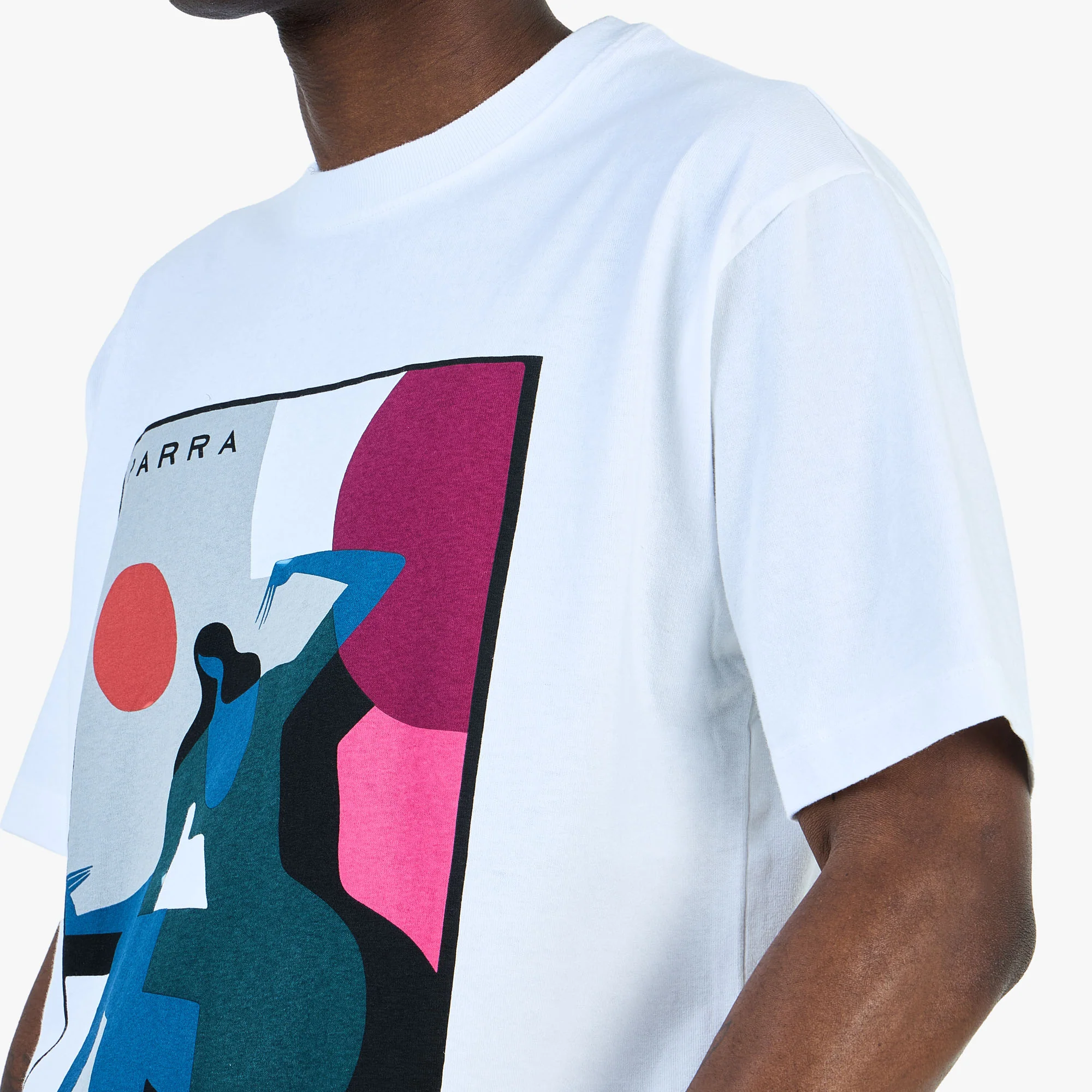 by Parra Ball To The Face T-Shirt / White - Image 4