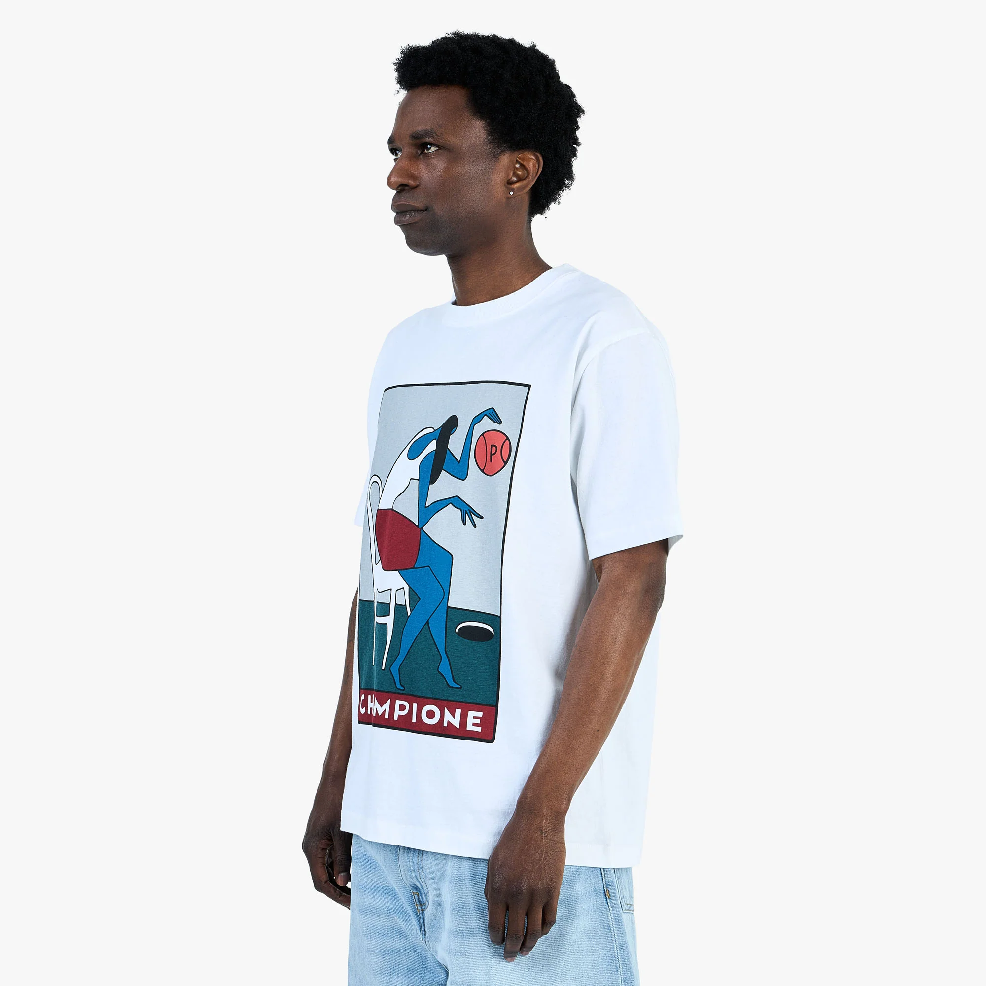 by Parra Champione T-Shirt / White - Image 2