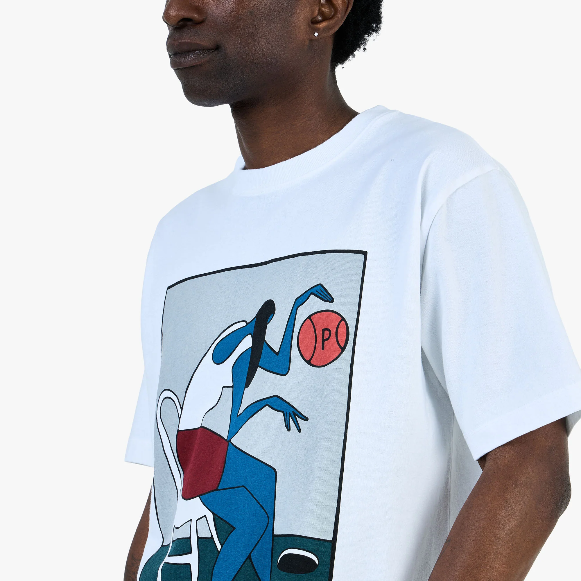 by Parra Champione T-Shirt / White - Image 4