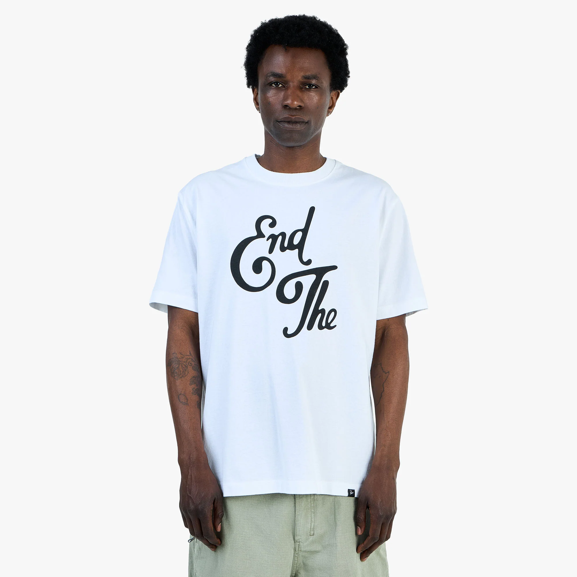 by Parra End The Loungechair T-Shirt / White - Image 2