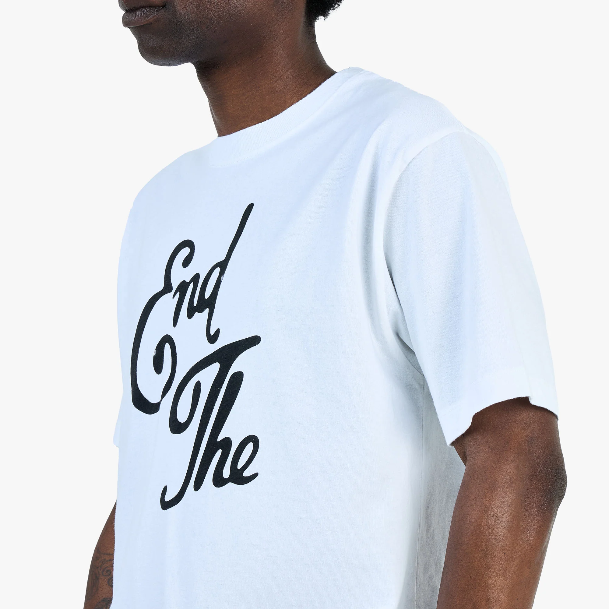 by Parra End The Loungechair T-Shirt / White - Image 4
