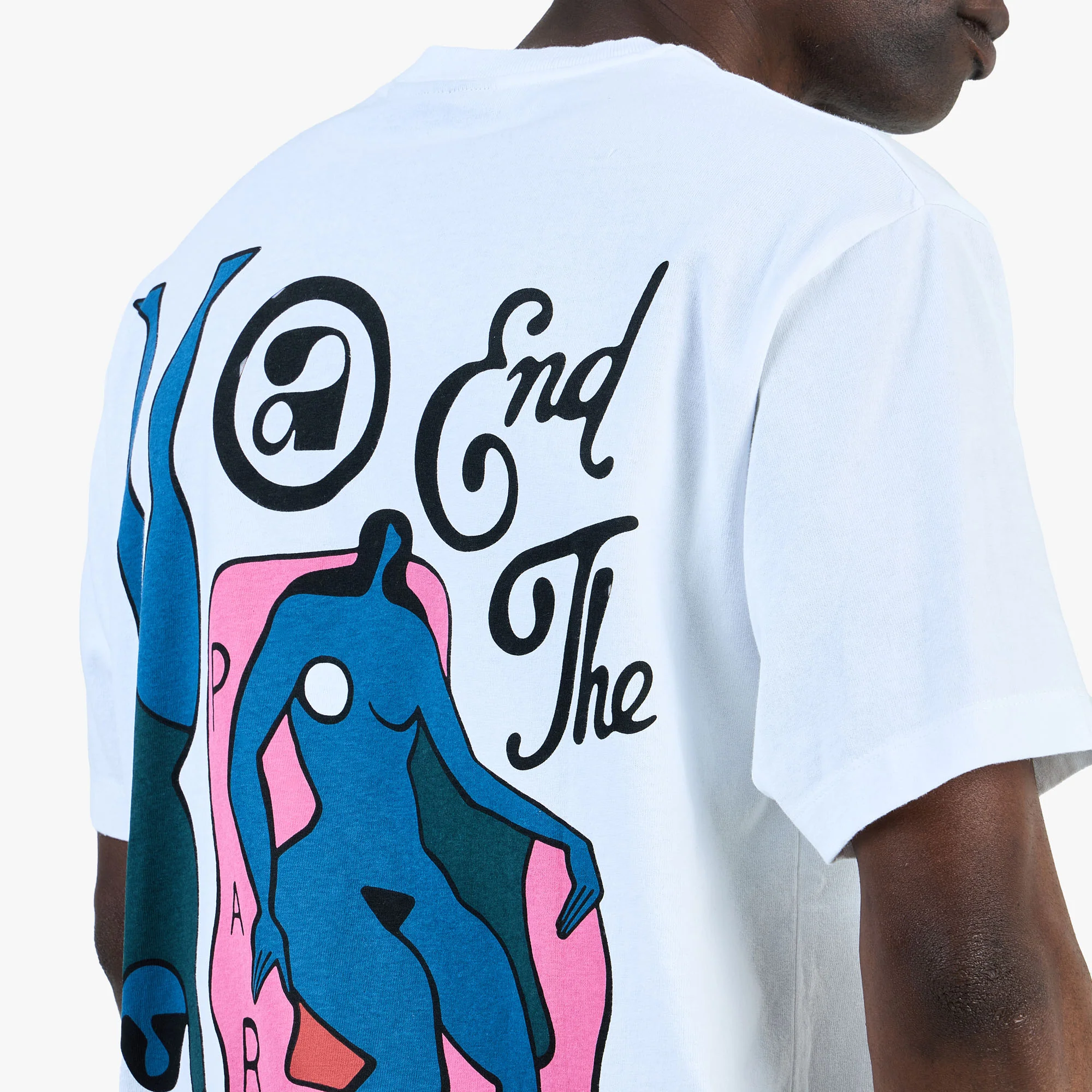 by Parra End The Loungechair T-Shirt / White - Image 5