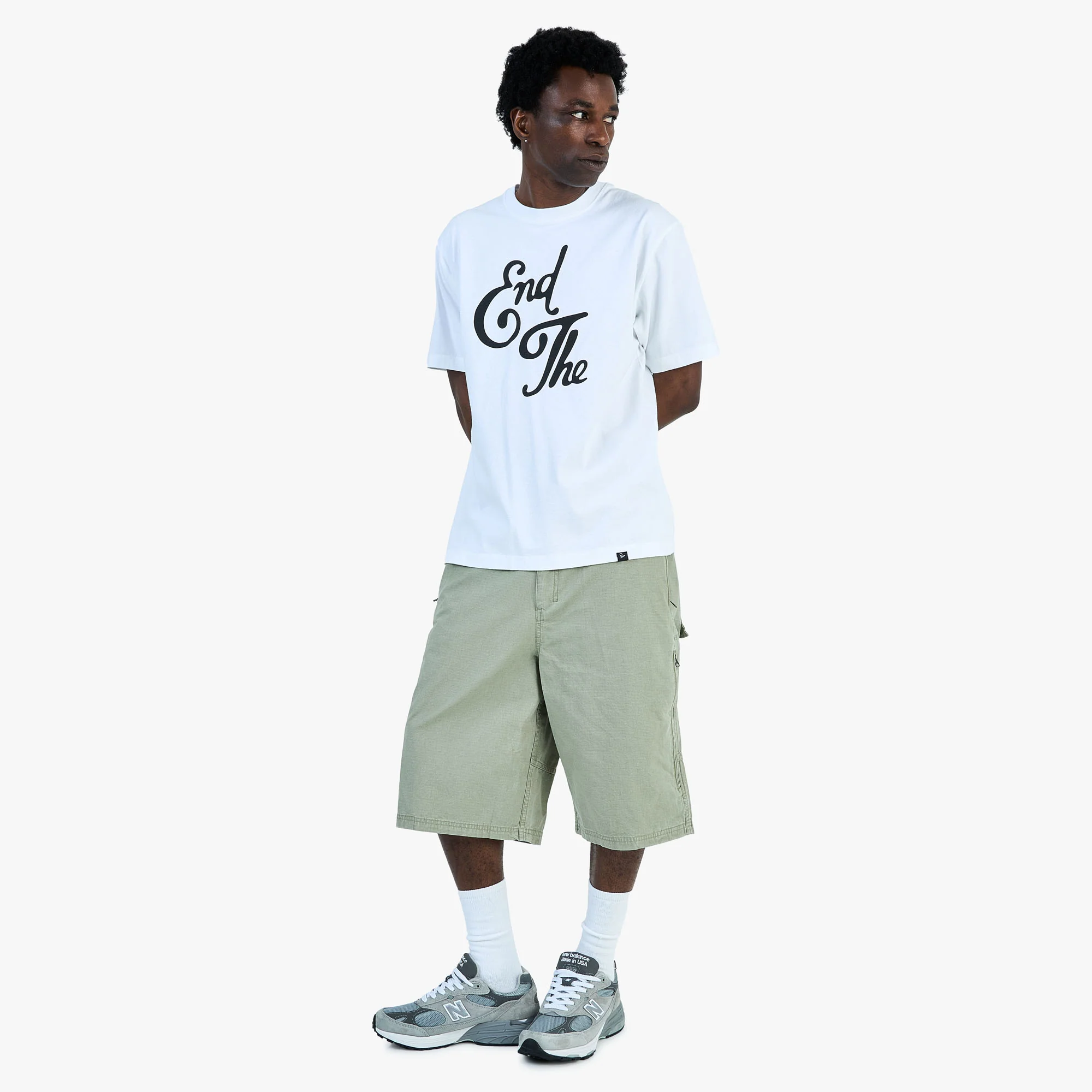 by Parra End The Loungechair T-Shirt / White - Image 6